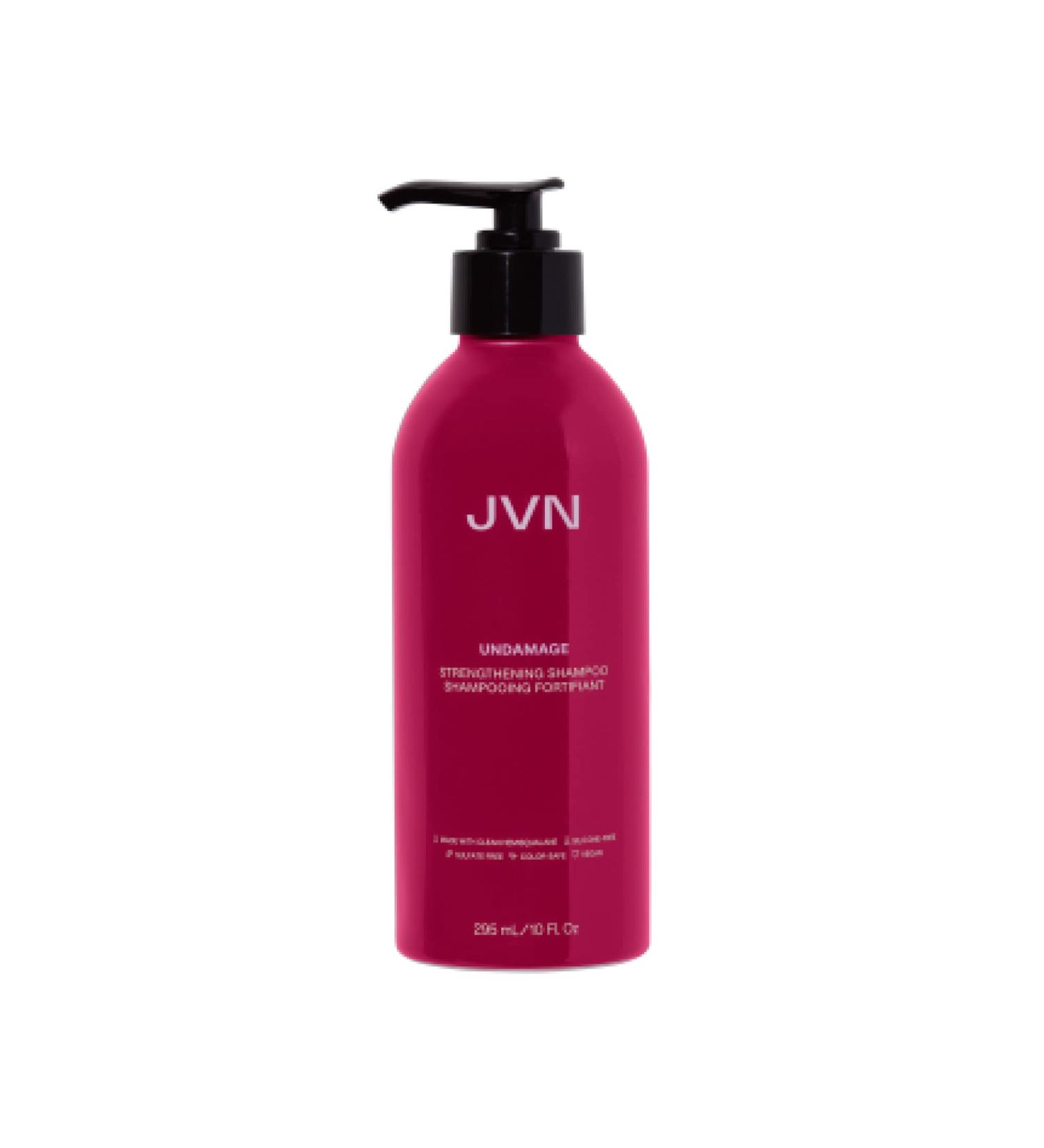 JVN Undamage Strengthening Shampoo - Reparative and Sulfate-Free (10 Fl Oz) - Buy Online on GoSupps.com
