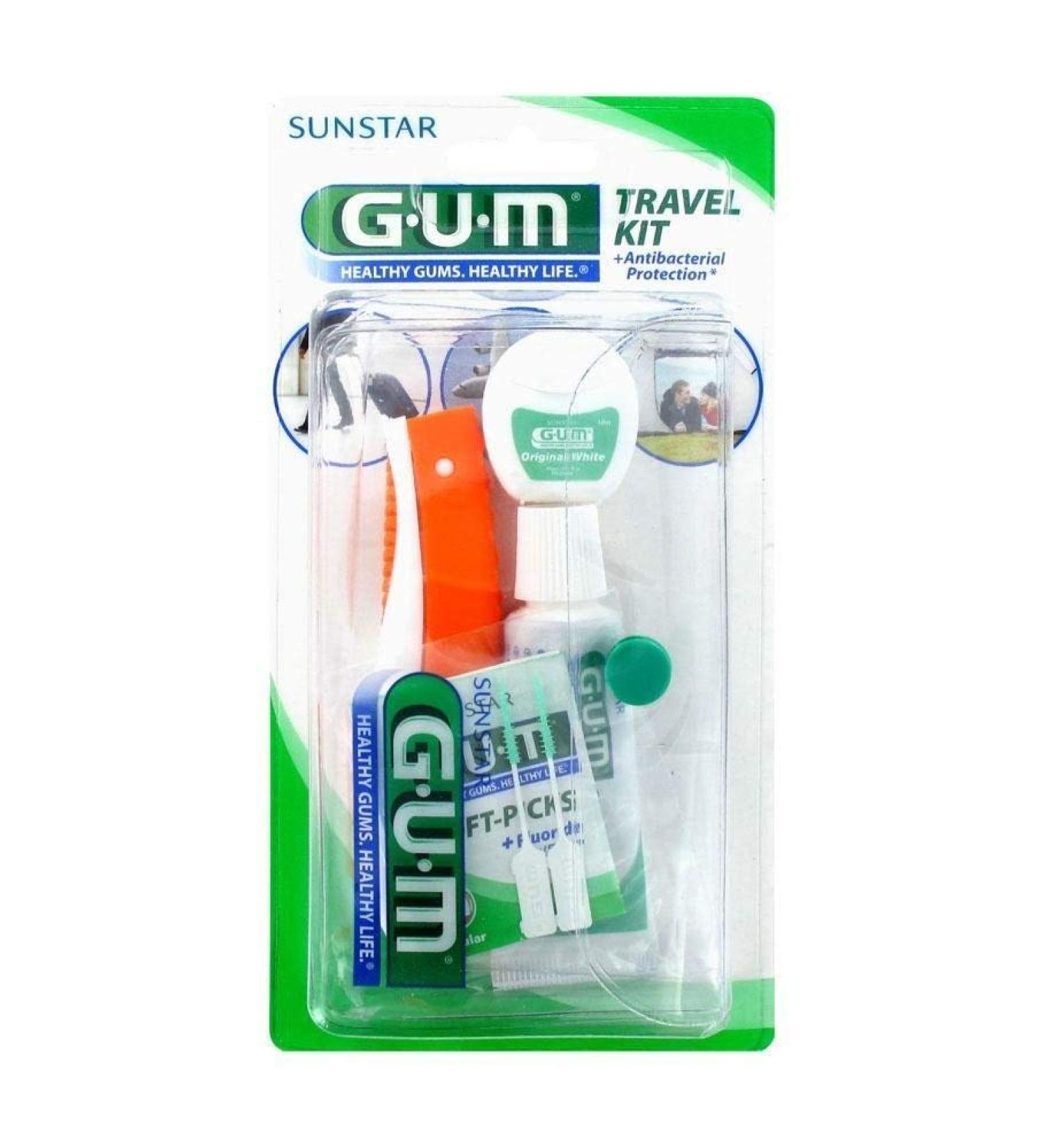 Gum Original White Reiseset 2 x 1 set