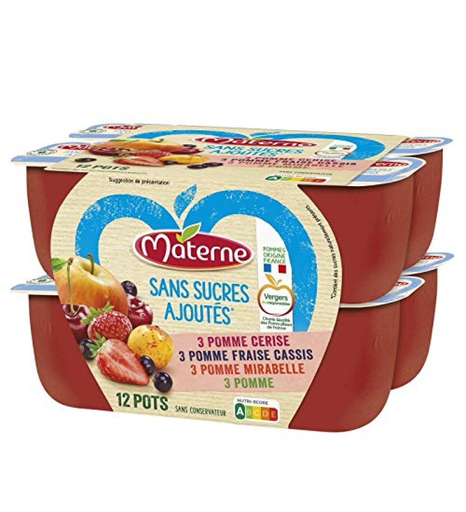 MATERNE|Panach Rouge Sans Sucres Ajout s 1200G|(Lot De 3)|best deal - Buy Online on GoSupps.com