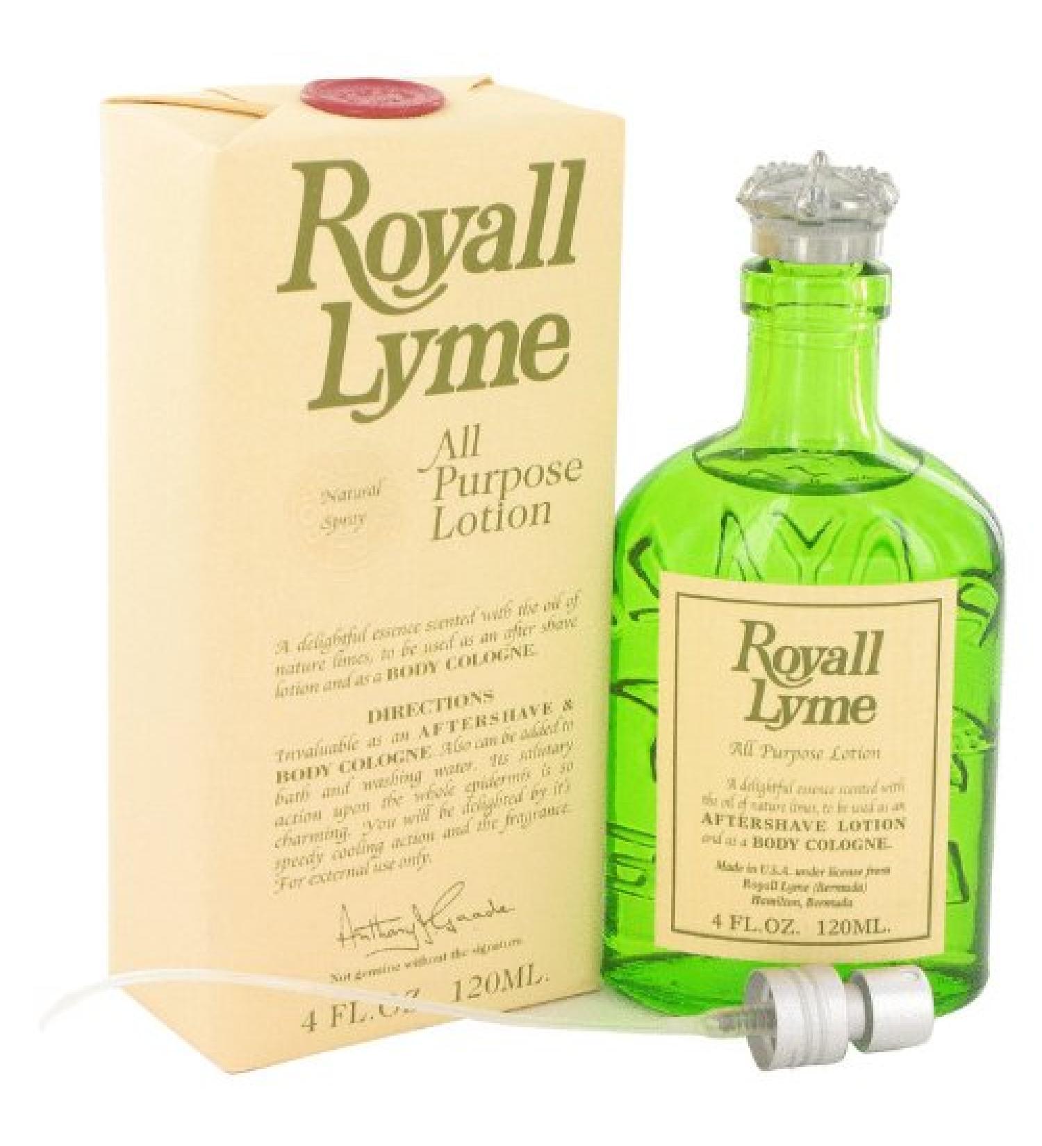 Royall Lyme/Royall Fragrances All Purpose Lotion Spray 4.0 Oz (M)