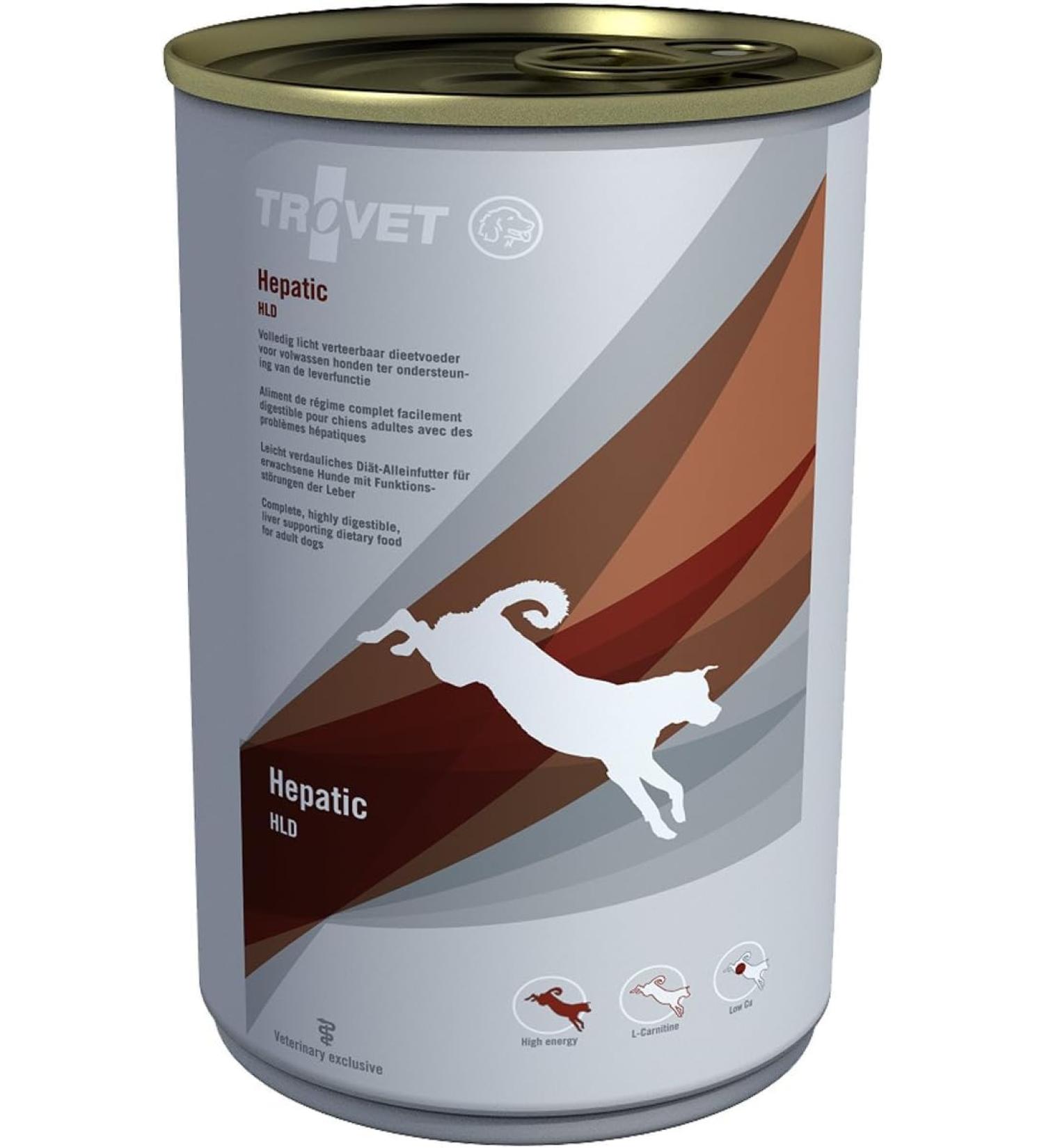 TROVET Hepatic HLD Hond - 6 x 400g Tins - Buy Online on GoSupps.com