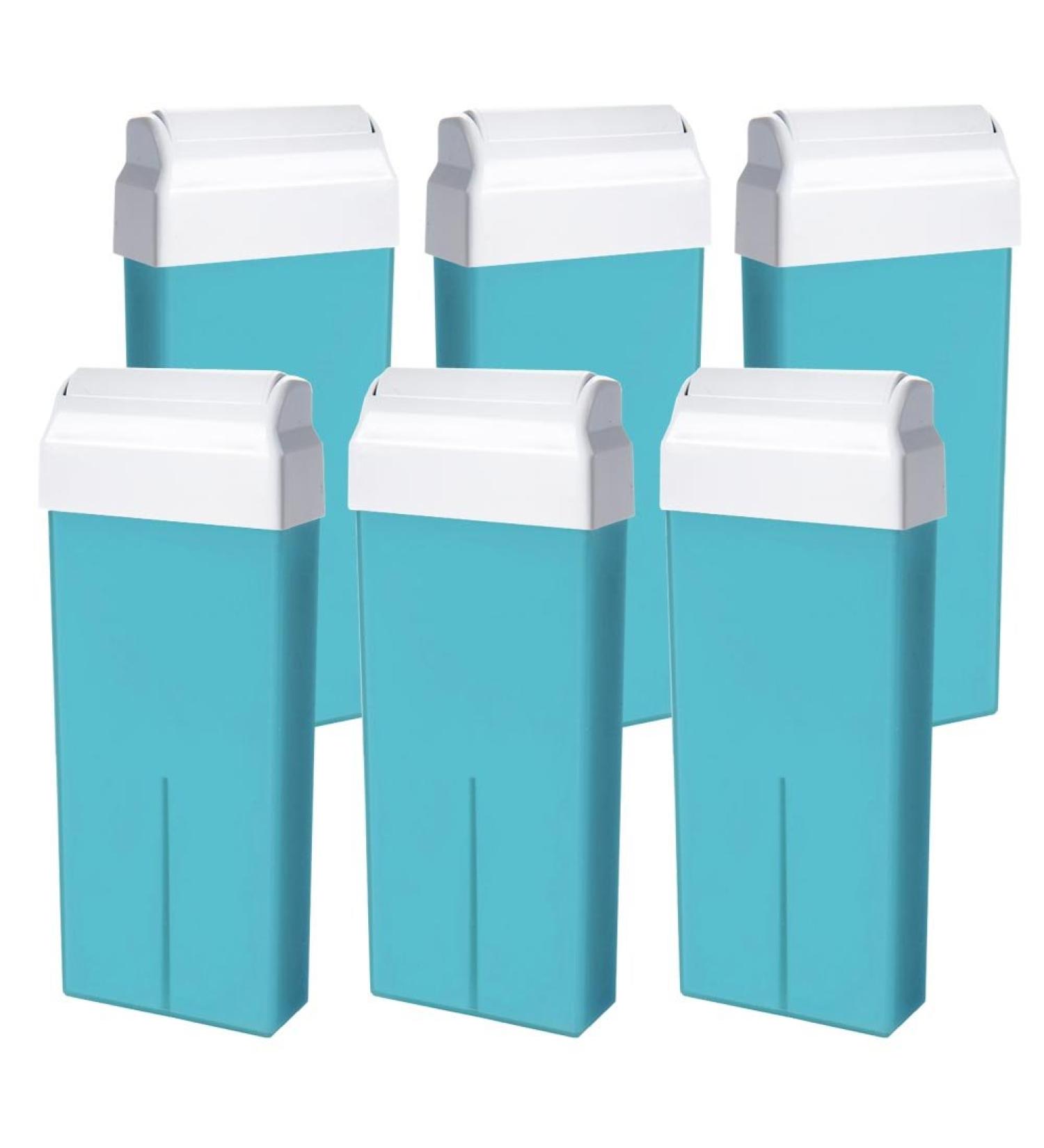 Wax cartridge Special Flavour Talcum with large roller 100 ml 6 pieces