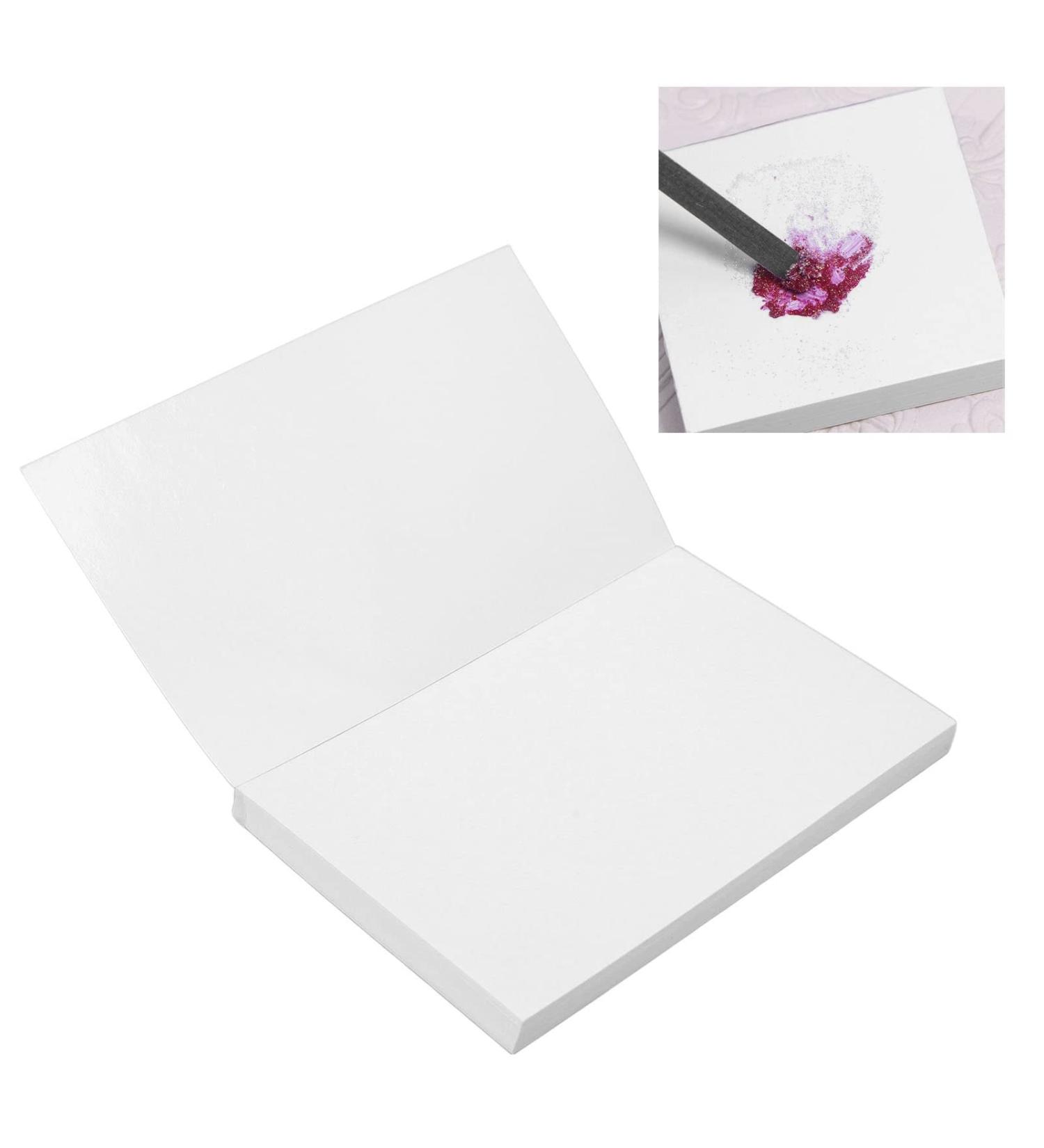 Disposable Nail Polish Mixing Paper Large Nail Art Makeup Toning Paper Cosmetic Gel Polish Palette Paper for Home Salon Artist Use - Buy Online on GoSupps.com
