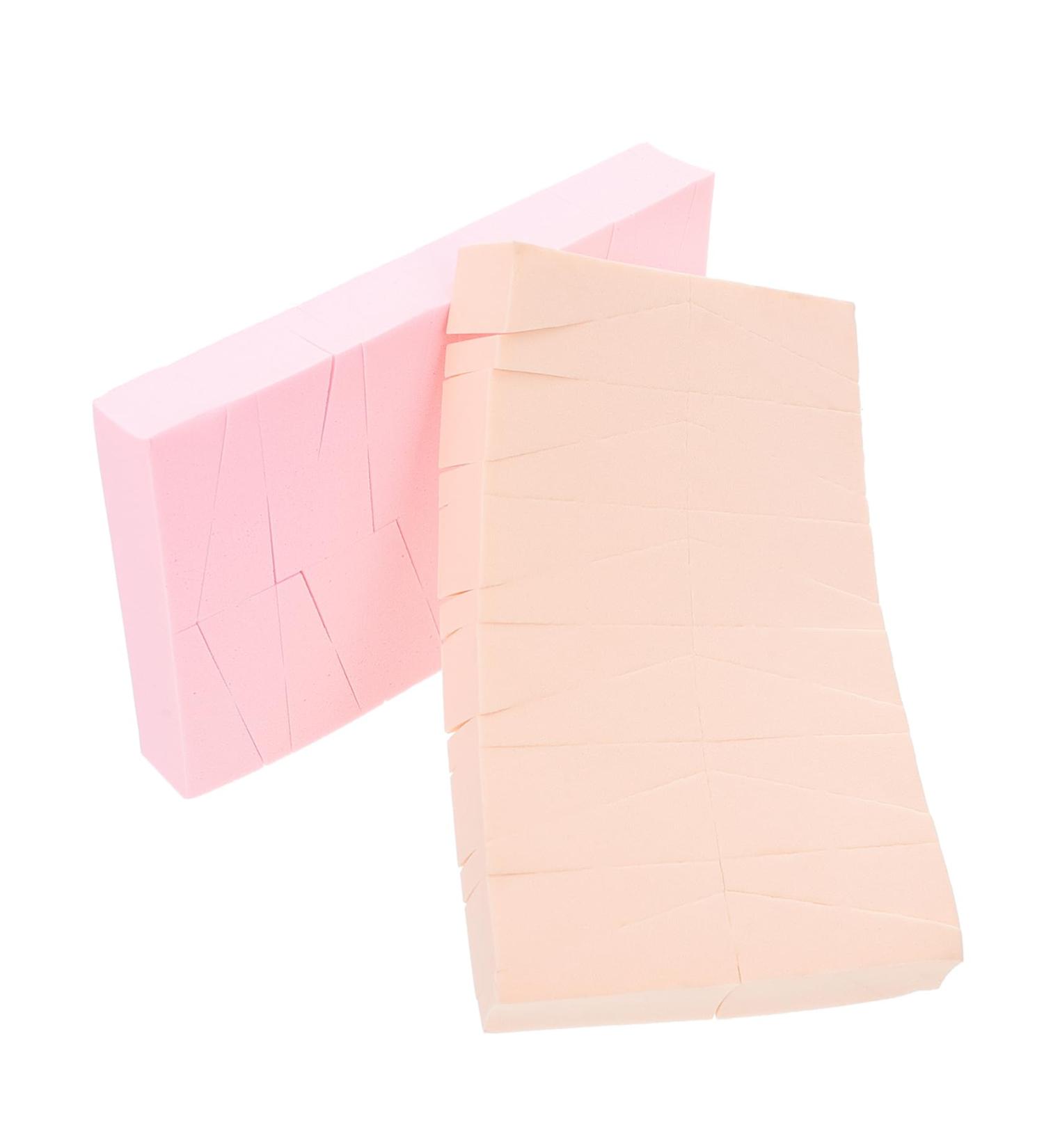  Zerodeko Zerodeko 2 Sets triangular puff puff bulk makeup puff round puff cosmetic puff foundation puff matcha makeup puff corner foundation - Buy Online on GoSupps.com