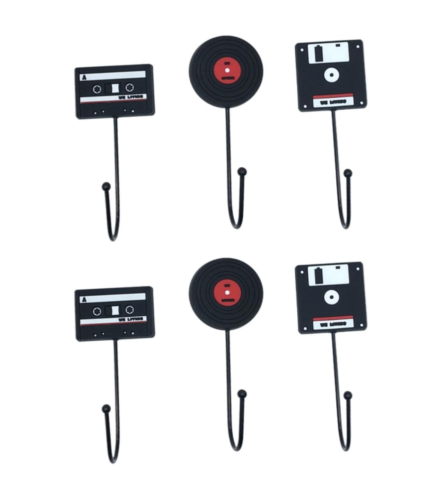 Alipis 6 Pcs Heavy Duty Clothes Hanger Rack Iron Wall Hooks Hat Coat Hooks Clothes Hook Nail Door Hook - Buy Online on GoSupps.com