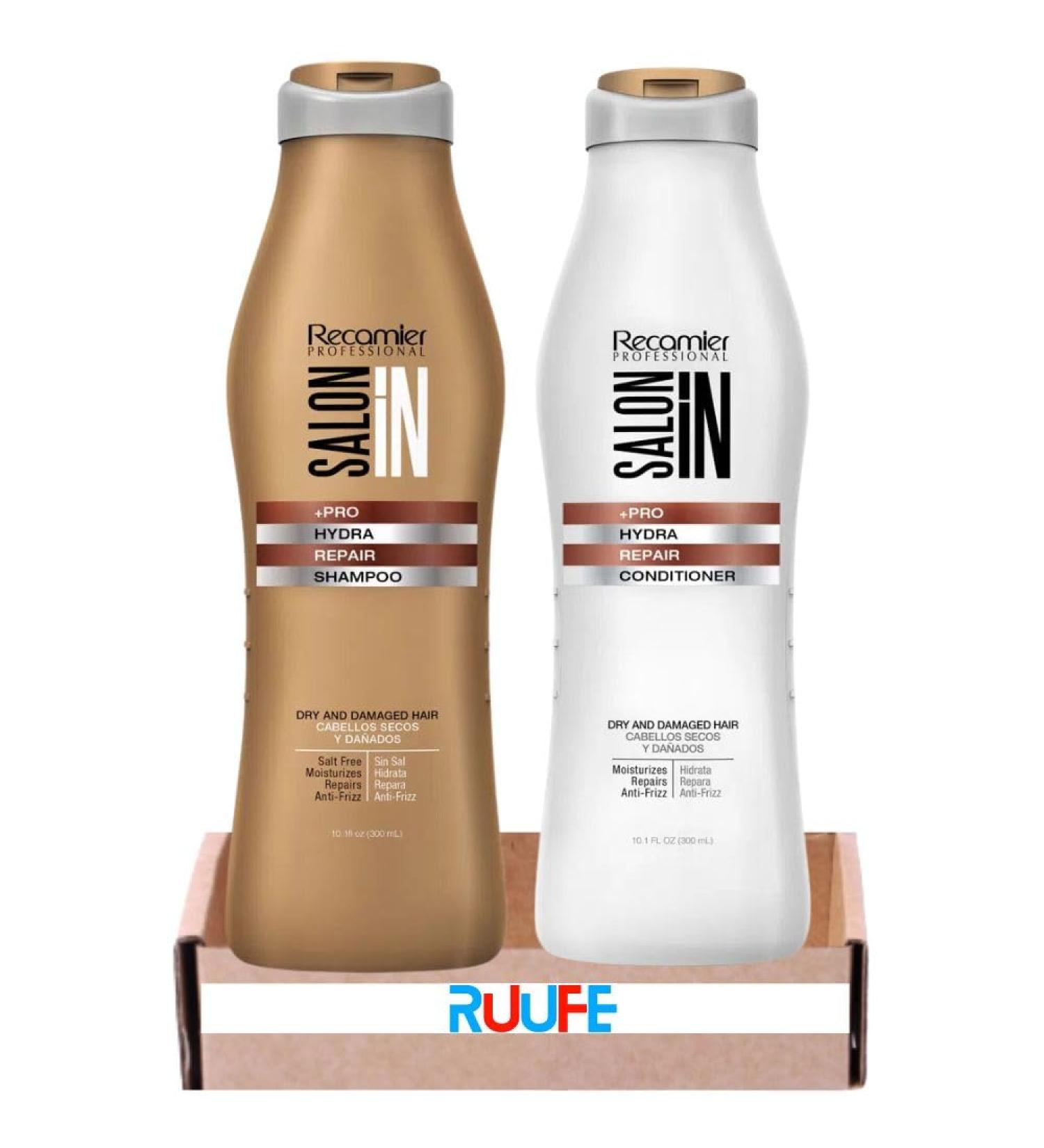 Recamier Salon In Shampoo y Acondicionador Hydra Repair (pack 2) Salon In 300mL Shampoo Recamier Y Acondicionador Recamier Hydra Repair Salon In - Buy Online on GoSupps.com
