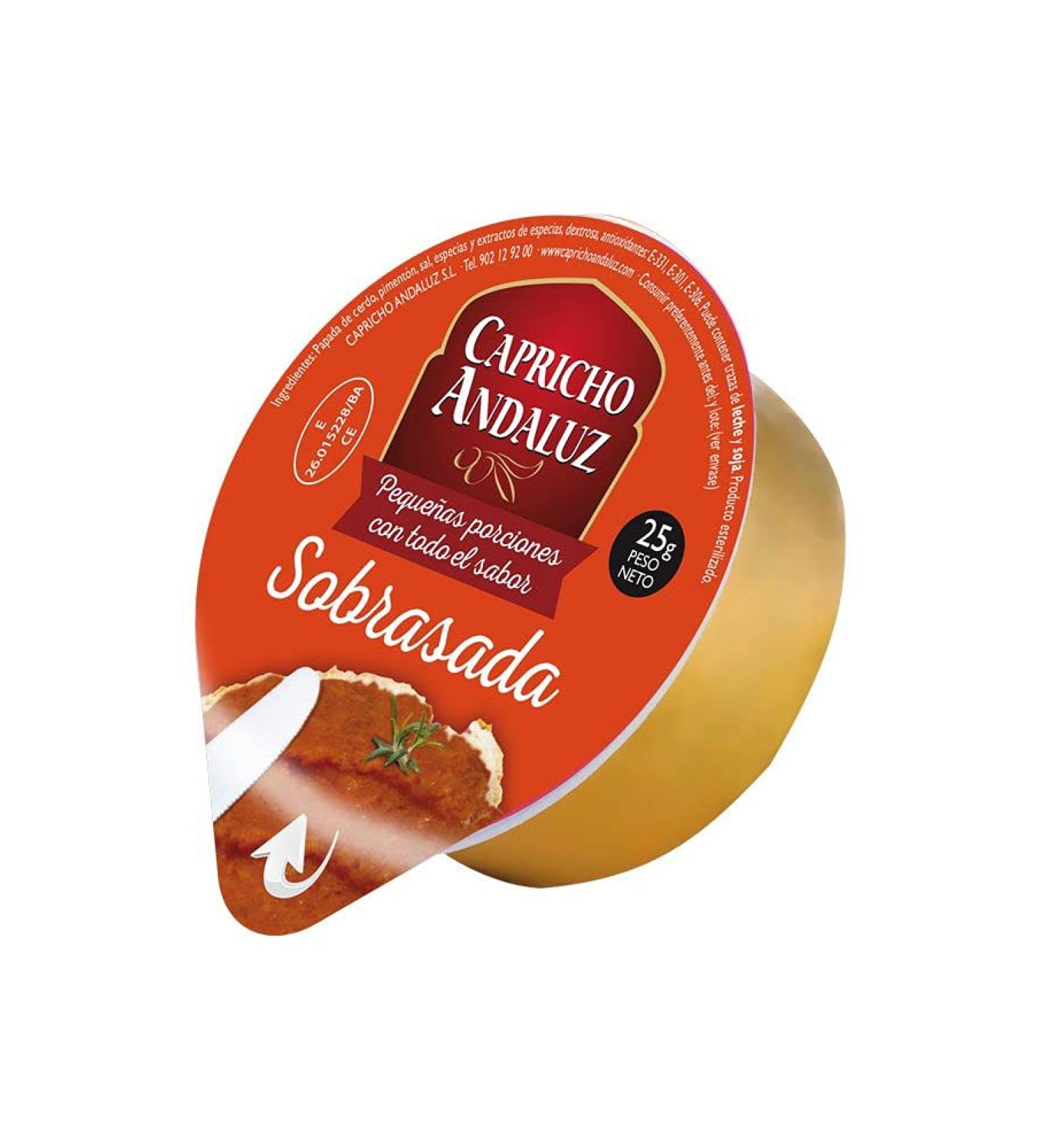 LOGAN SUBRASADA CAPRICHO ANDALUZ MONODOSE 25 GR (40 UNITS)