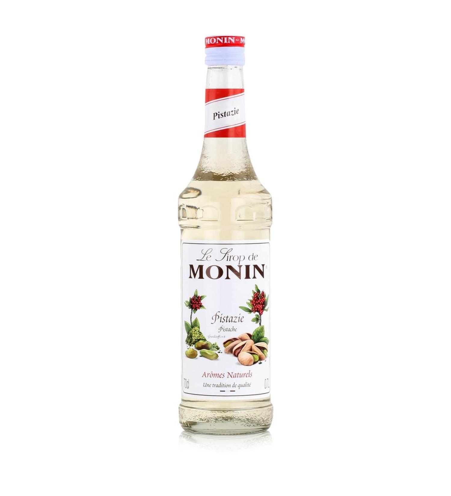 Buy MONIN Pistachio Syrup 700ml - International Shipping Available | Premium Flavor for Beverages & Desserts - Buy Online on GoSupps.com