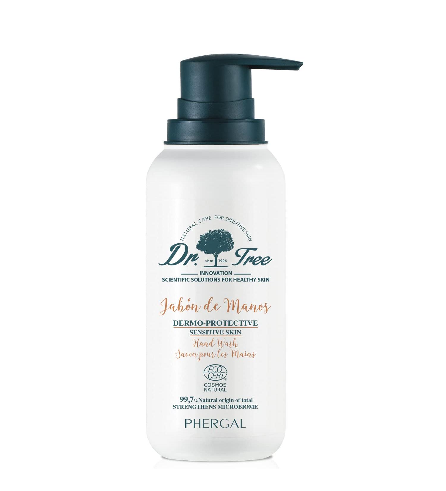 Dr.Tree | Dermoprotective Hand Soap for Sensitive Skin | Cleanses and Restores Skin Barrier | 99% Natural Ingredients | 200ml - Buy Online on GoSupps.com