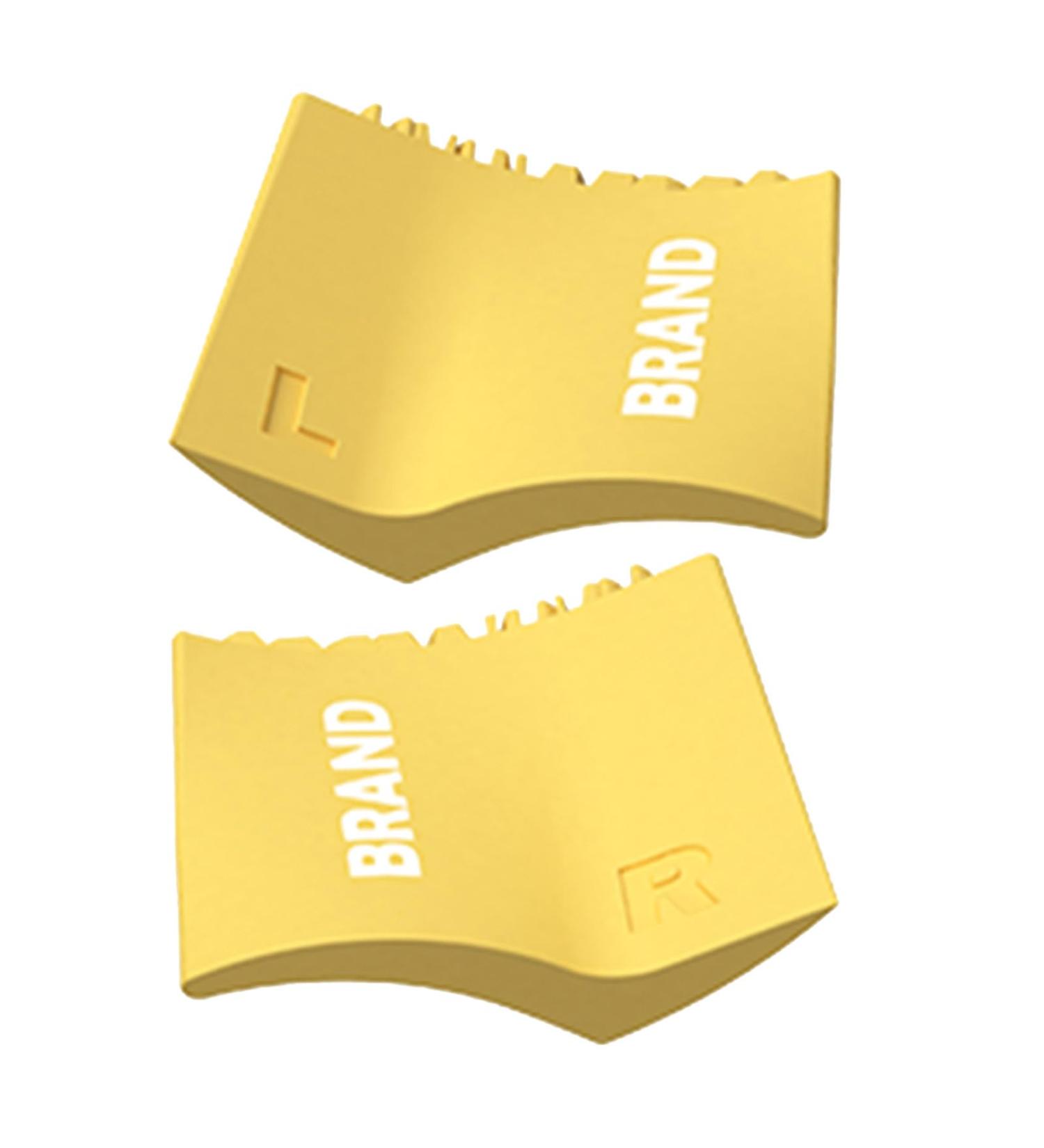 Generic Eyelash Stamp | Silicone Tool for Lower Lash Eyeliner Stamp - Silicone Eye Makeup Tool Lower Lashes for Makeup Beginner Girls yellow - Buy Online on GoSupps.com