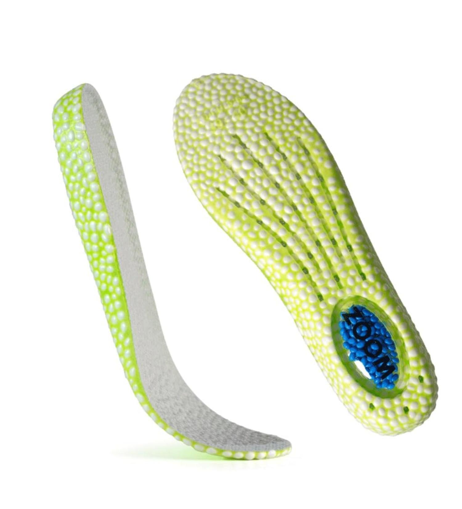 Sports Air Cushion Height Increase Insoles | Shock Absorption & Breathability (Size 35-36) - Gray - Buy Online on GoSupps.com