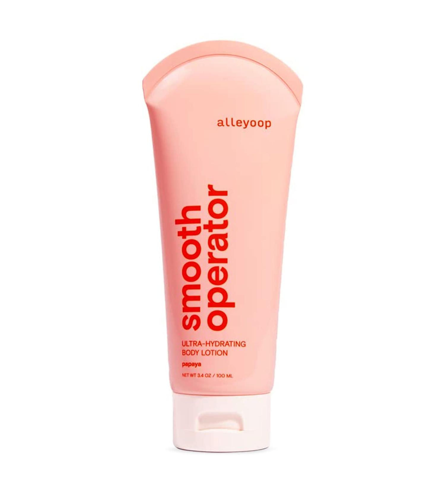 ALLEYOOP Smooth Operator Stubble-Softening Body Moisturizer with Vitamin A, C, E & Jojoba Oil - Pre & Post Shave Hydration - Cruelty-Free - Buy Online on GoSupps.com
