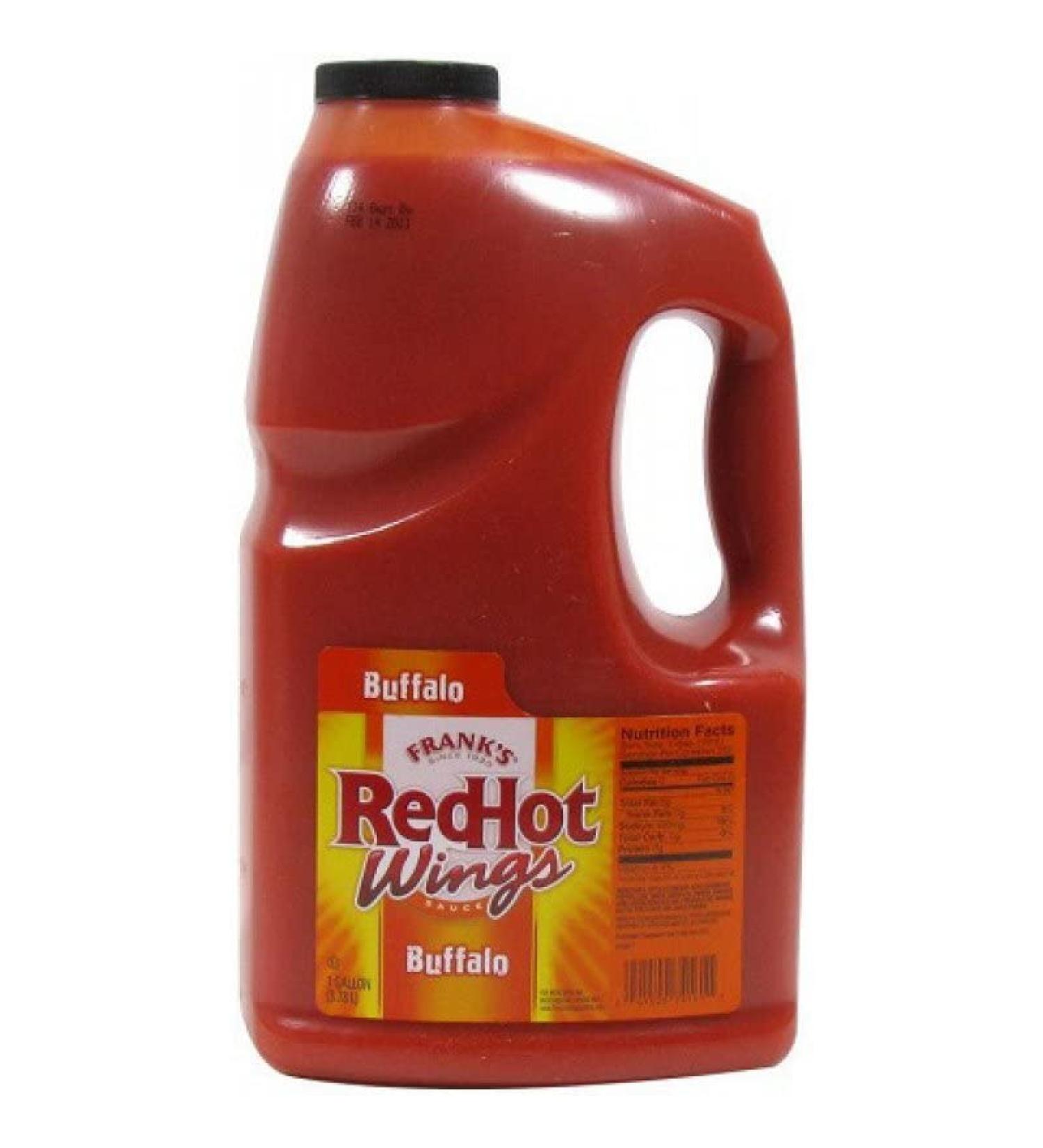 Buffalo Wings Sauce (3.78L) - Frank's Red Hot - Spicy Sauce Chicken Pepper Sauce Stocks - Buy Online on GoSupps.com