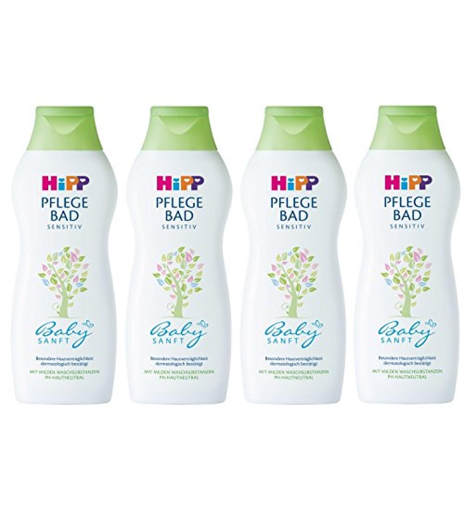 HiPP Babysanft Care Bath pack of 4 (4 x 350ml) 350 ml (pack of 4)