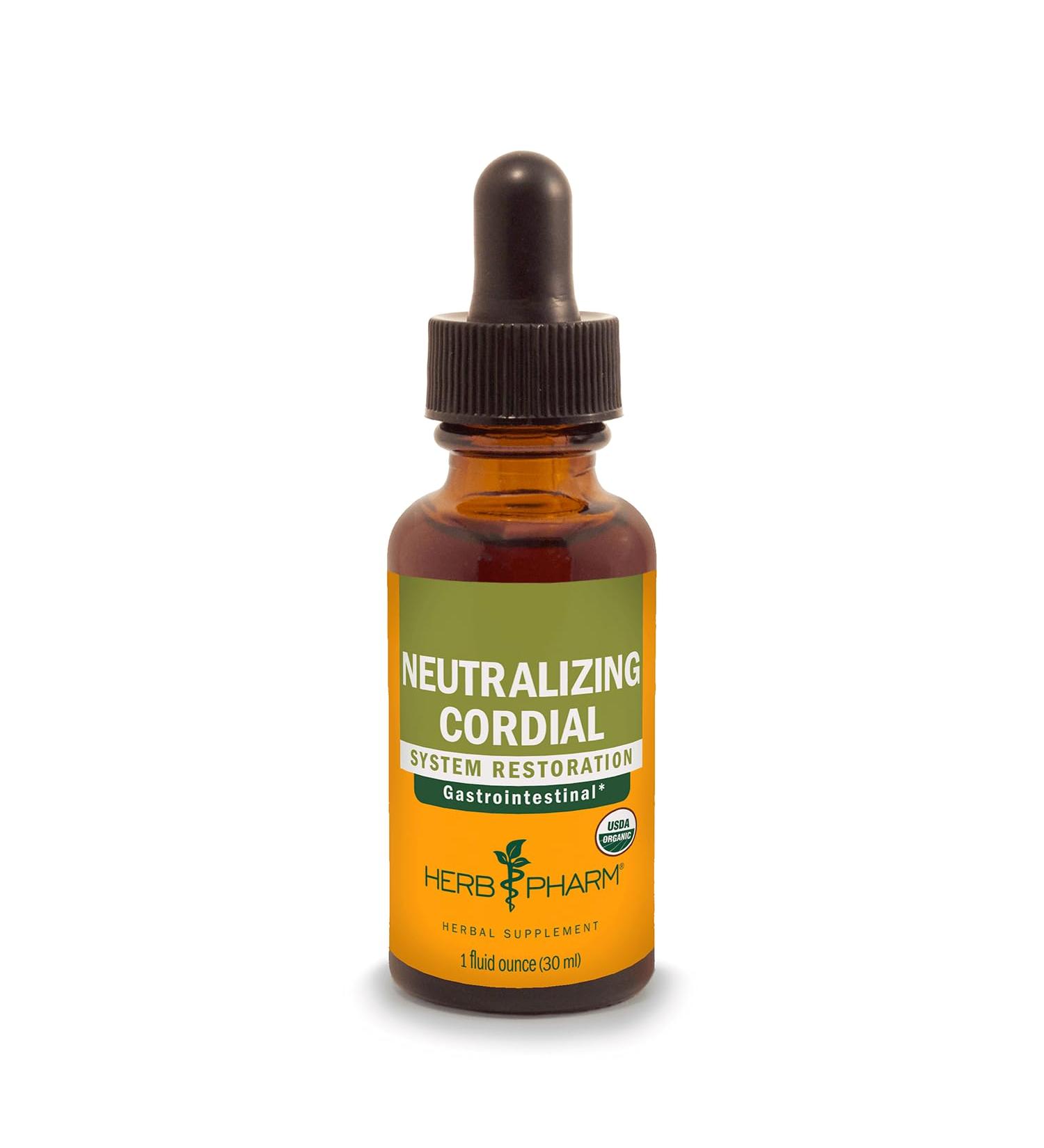 Herb Pharm Neutralizing Cordial Liquid Herbal Formula for Digestive System Support - 1 Ounce 1 Fl Oz (Pack of 1)