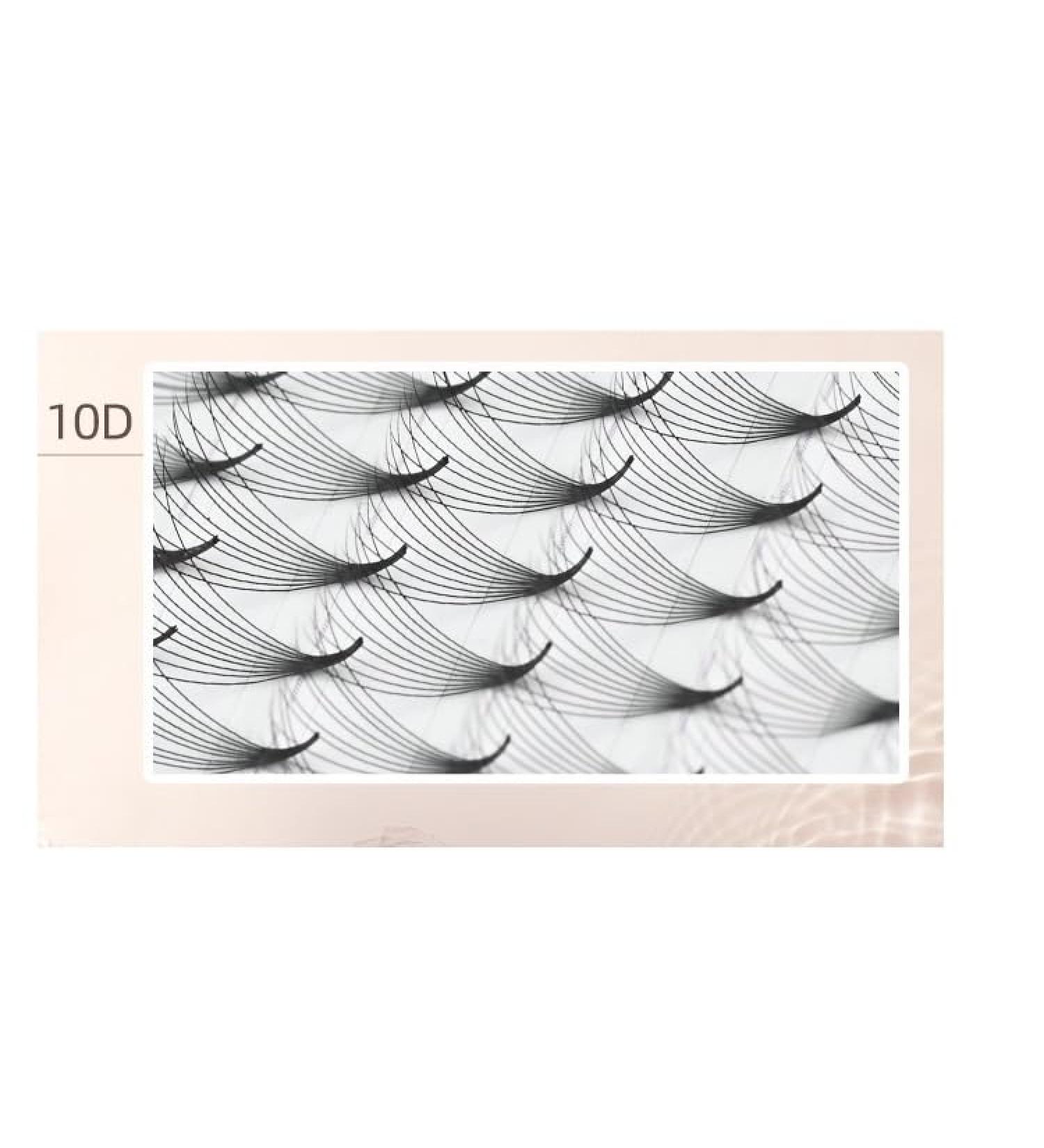 Anomidry lash clusters Tip-up big hairs Long natural personalised lashes Faux mink cluster lashes 4D-10D C D curvature 8-15mm Mixed lengths (Color : 10D Size : D_11MM) - Buy Online on GoSupps.com