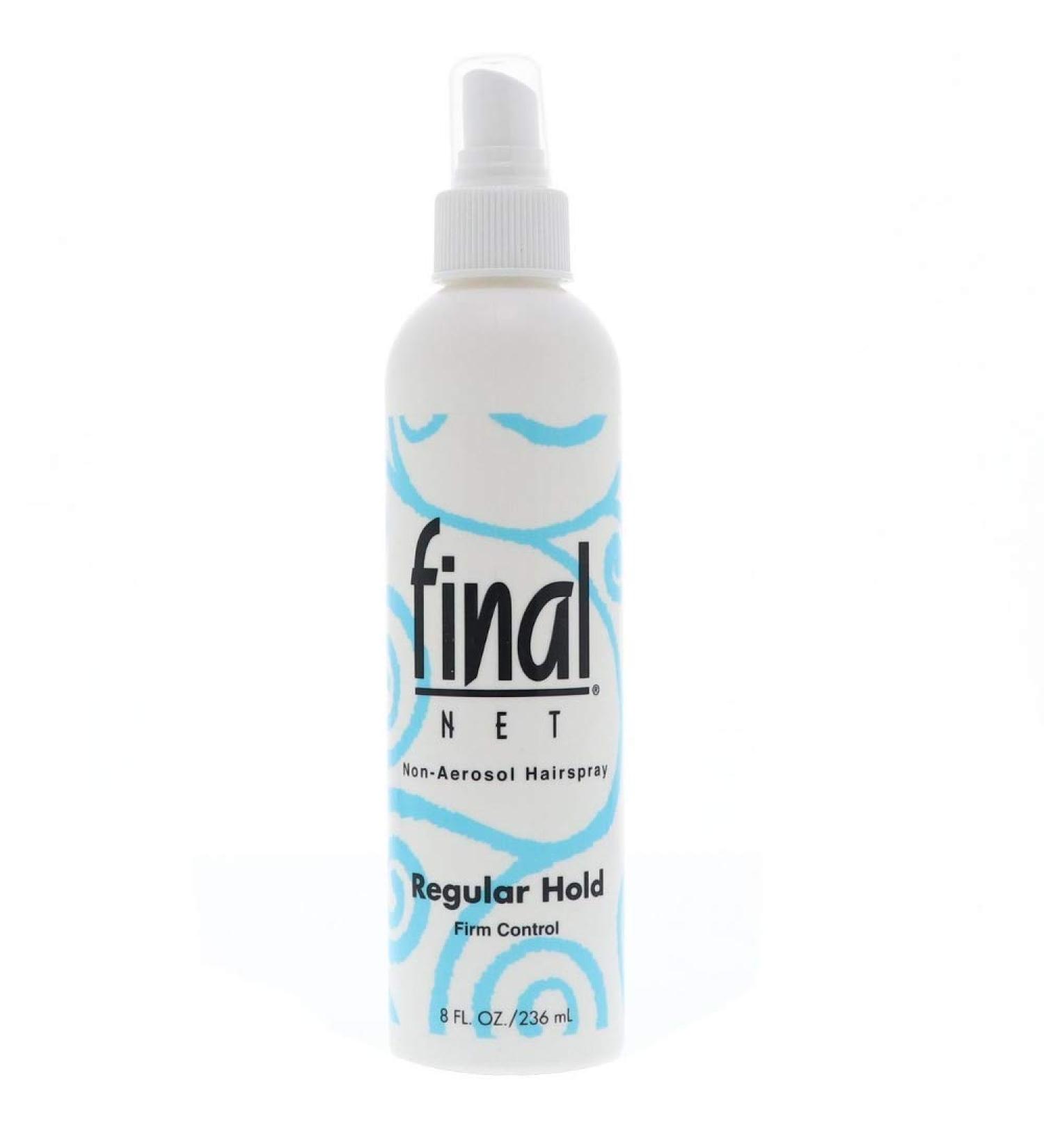 Final Net All Day Hold Hairspray  Regular Hold  Unscented 8 oz