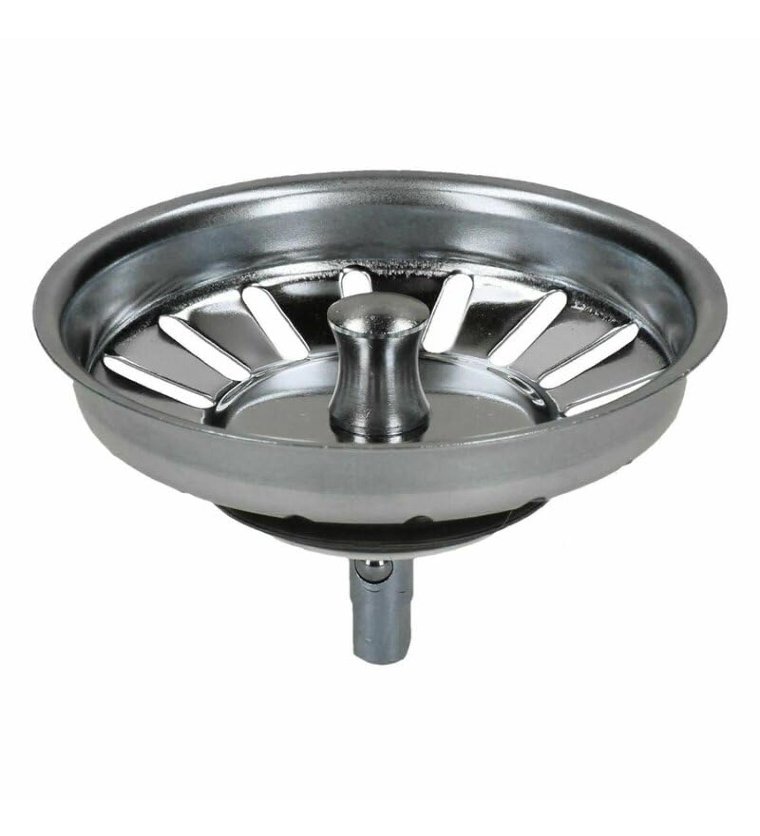 LUTH Premium Profi Parts Basket waste 80 mm diameter compatible with Blanco 901991 with 8 x 28 mm lifting rod for sink - Buy Online on GoSupps.com