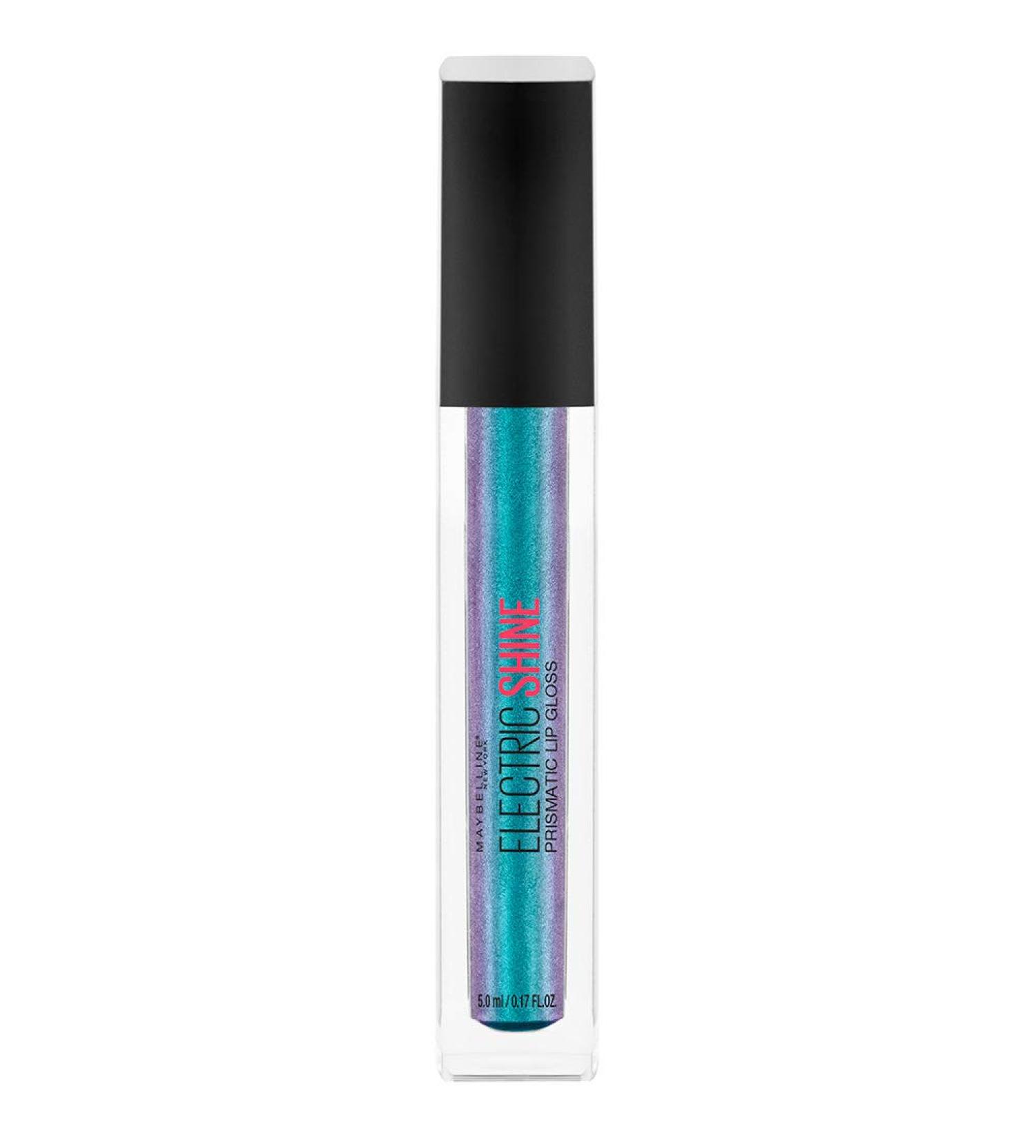 Maybelline Lip Studio Electric Shine Prismatic Lip Gloss in Electric Blue - 0.17 fl. oz - Buy Online on GoSupps.com