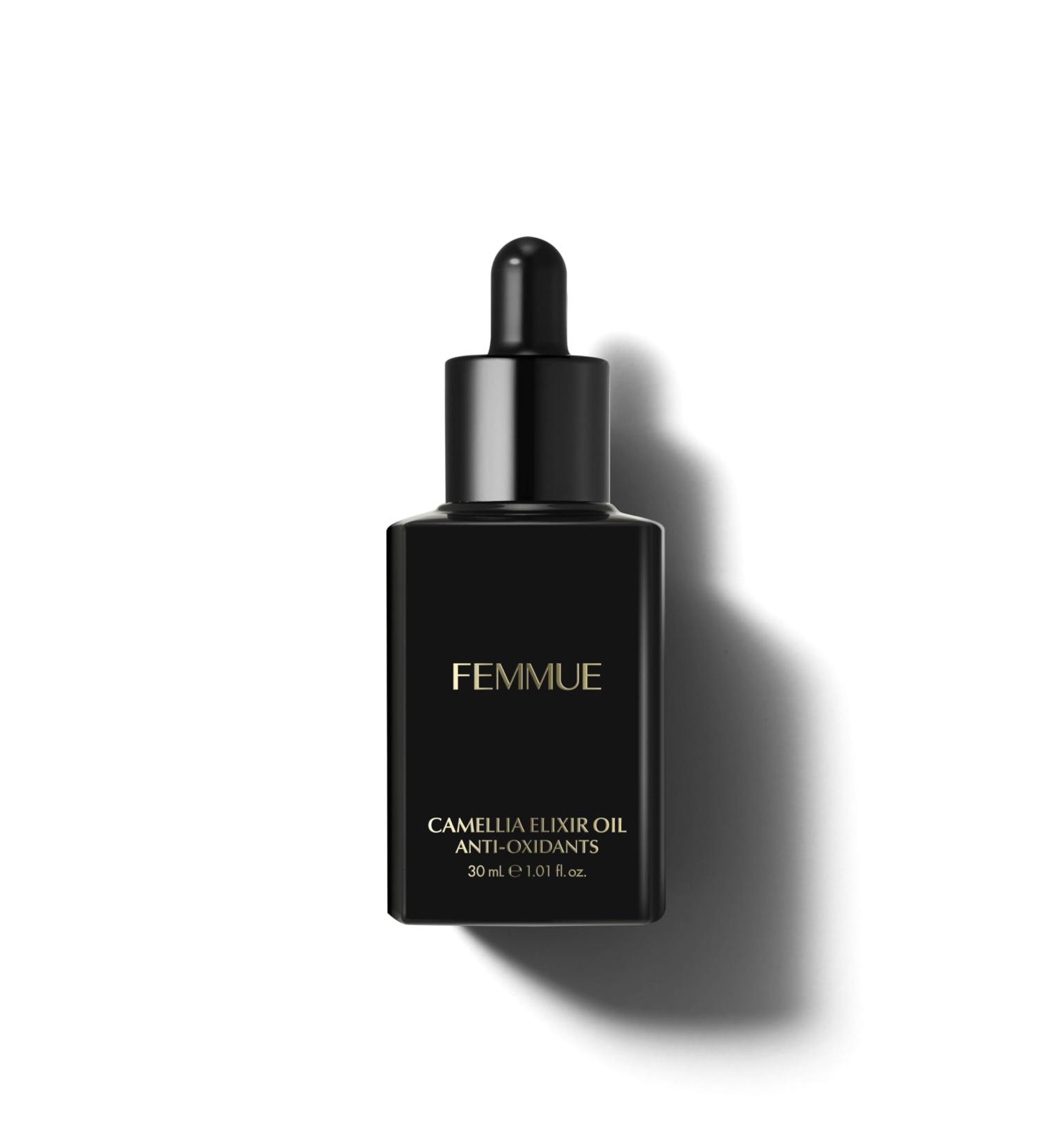 FEMMUE Camellia Elixir Face Oil | Hydrating & Anti-Aging Lightweight Facial Oil | Fortifies Skin Barrier | Infused with Camellia Floral Extracts | Korean Beauty Skincare - Buy Online on GoSupps.com