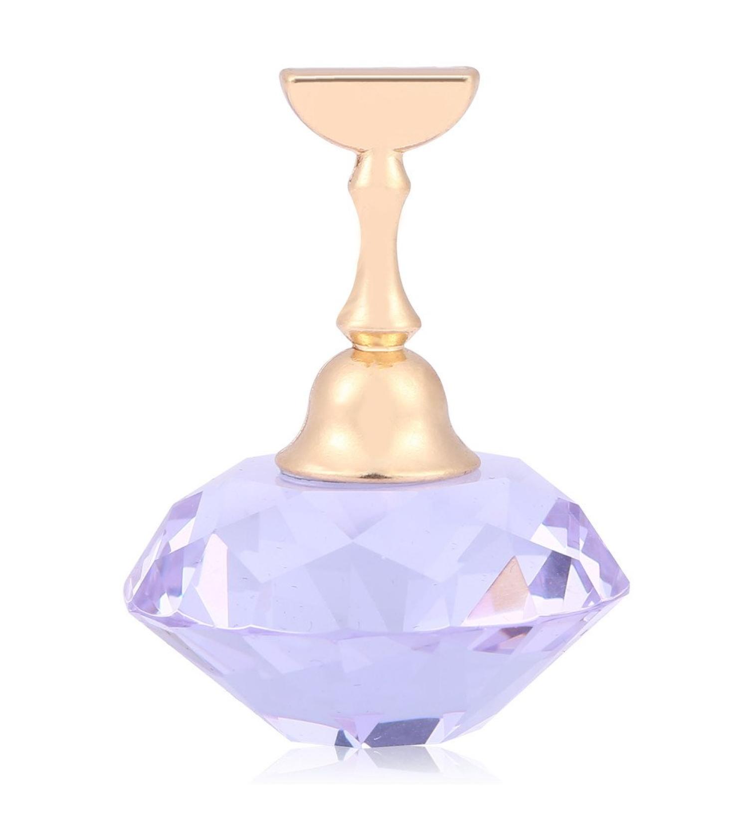 Buy Magnetic Nail Tip Exercise Stand - 3 Colors | Crystal Nail Art Display Tools (Amethyst + Base) - International Shipping - Buy Online on GoSupps.com