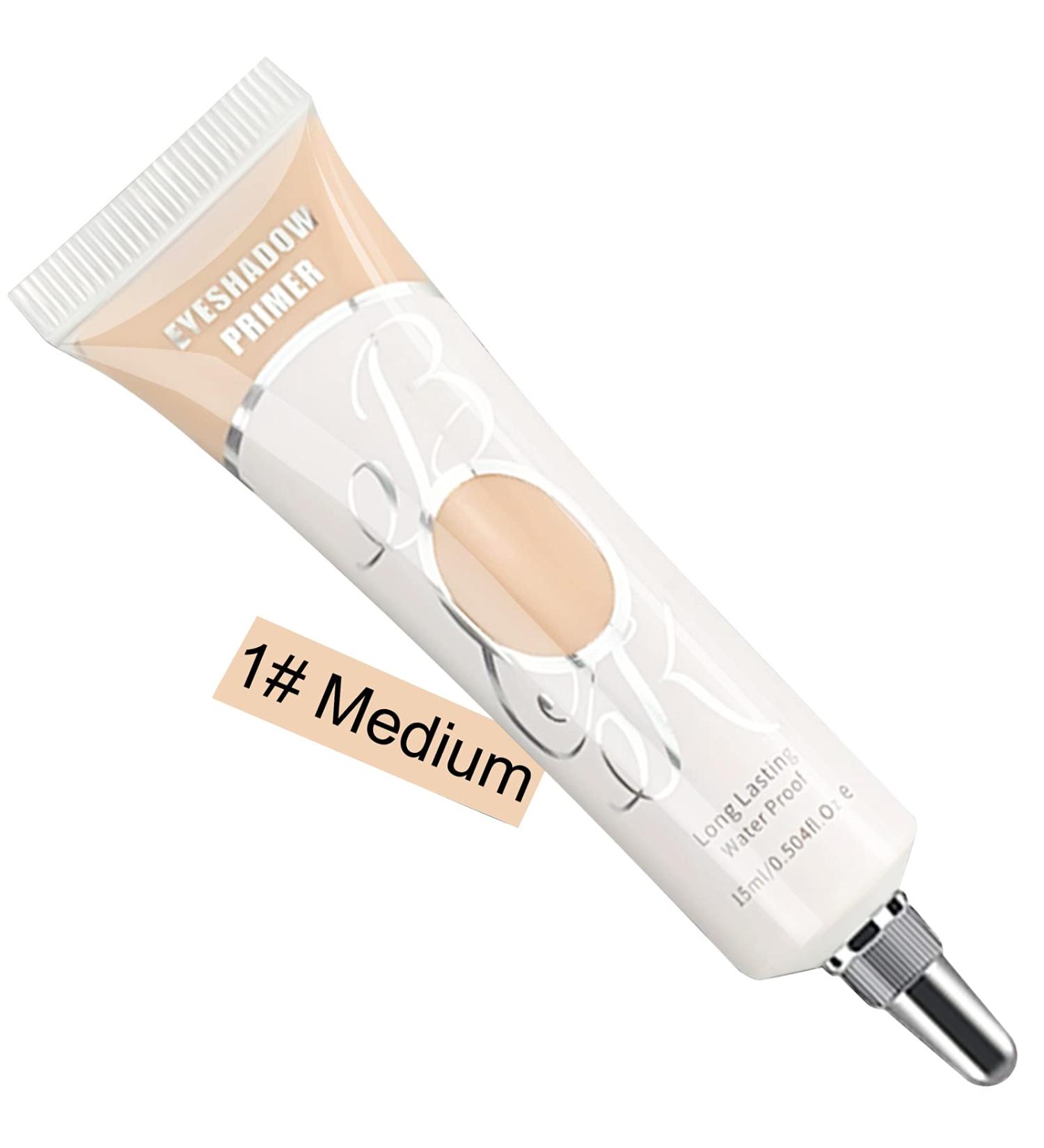 Matte Eye Primer for Long-lasting, Waterproof Shadow Makeup | Prevent Oily Lids & Creasing | Smudgeproof Eyeshadow Base - Medium - Buy Online on GoSupps.com