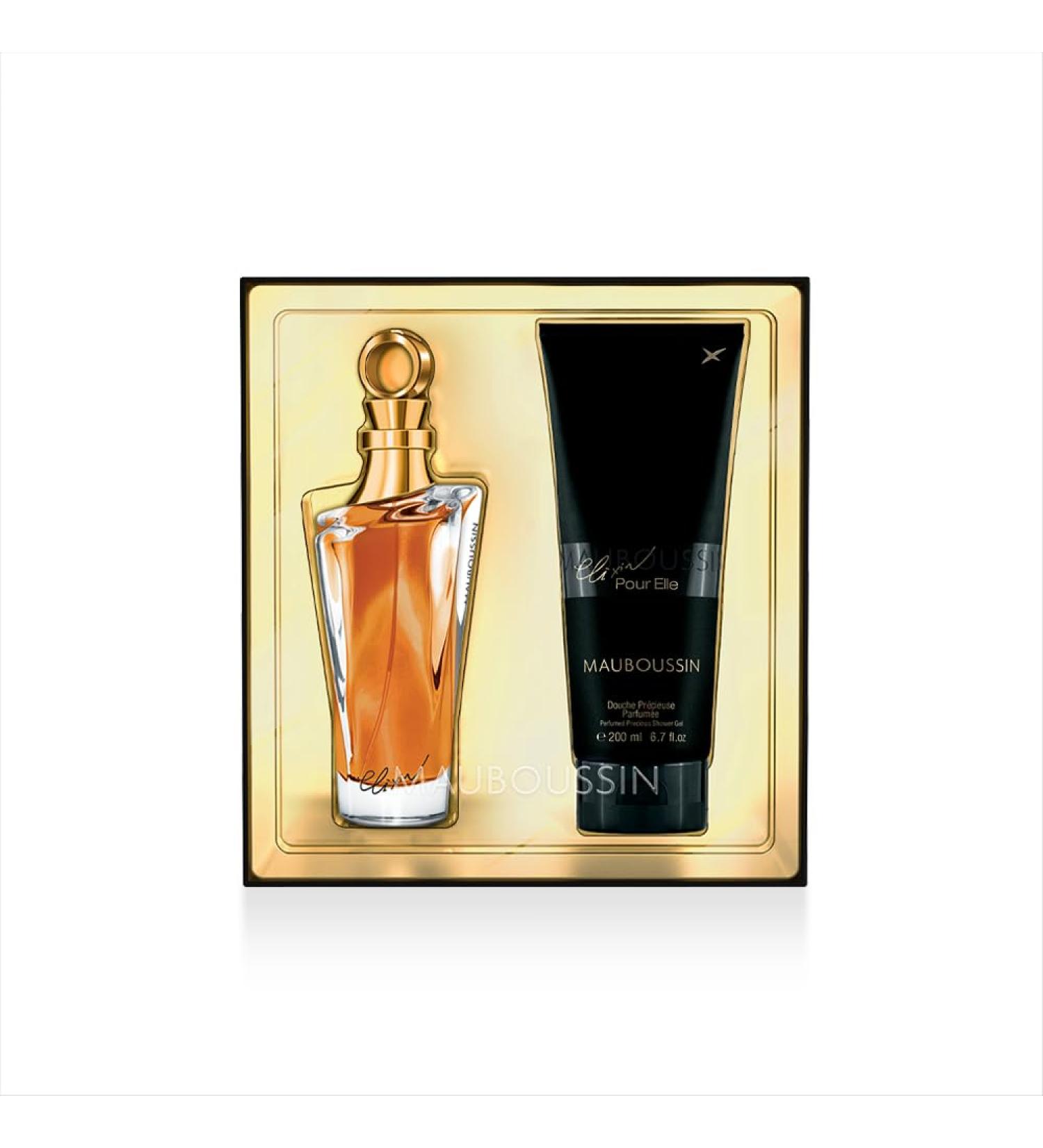 Mauboussin - Jumbo Set Elixir Pour Elle : Eau de Parfum 100ml (3.3 Fl Oz) & Shower Gel 200ml (6.6 Fl Oz) - Buy Online on GoSupps.com