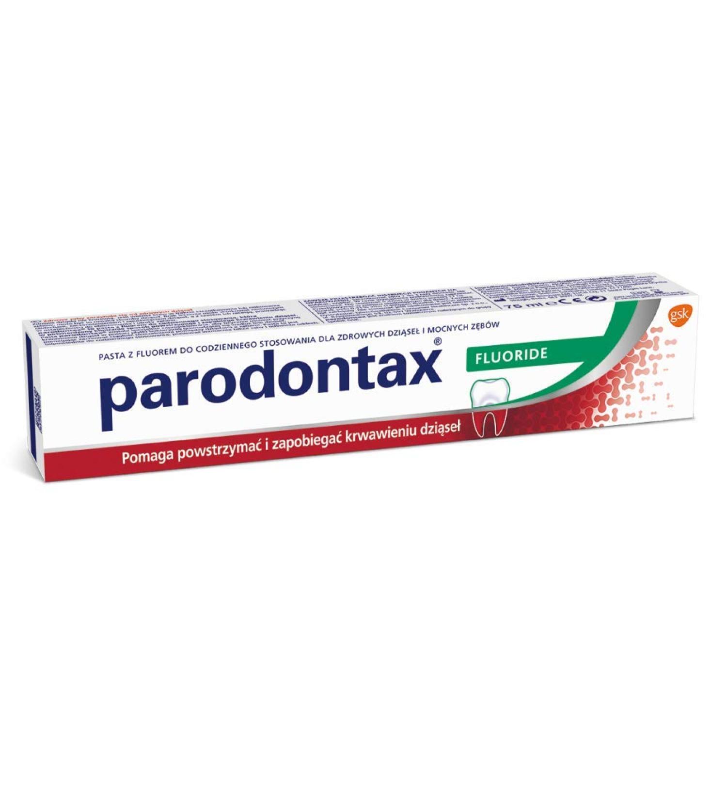 Parodontax Fluoride Toothpaste 75 ml Black Anthracite Strong Mint