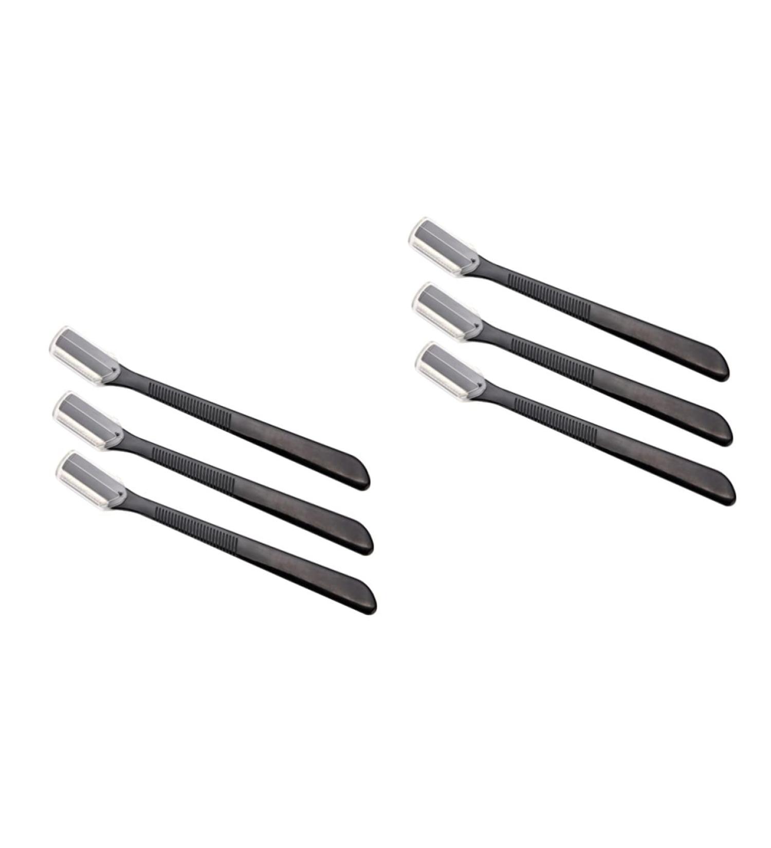 Minkissy 24 Pcs Makeup Tool Set - Foldable Eyebrow Knife Kit | 2 Black Eyebrow Razors - Buy Online on GoSupps.com