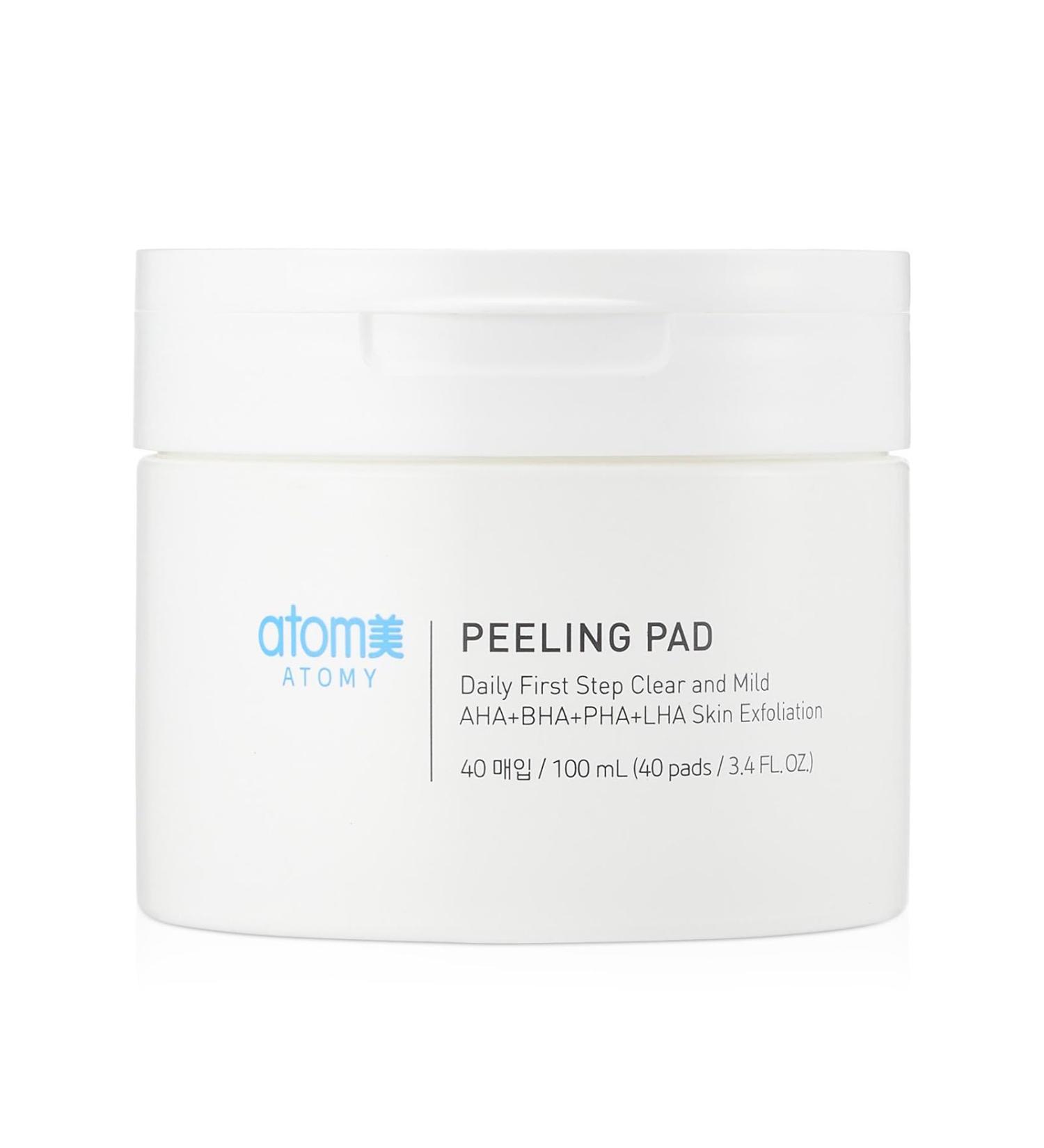 Peeling Pad for Gentle Waste Removal & Moisturizing Care | Daily Skin Care Exfoliation | 40 Pads 3.4fl.oz (100ml - Buy Online on GoSupps.com