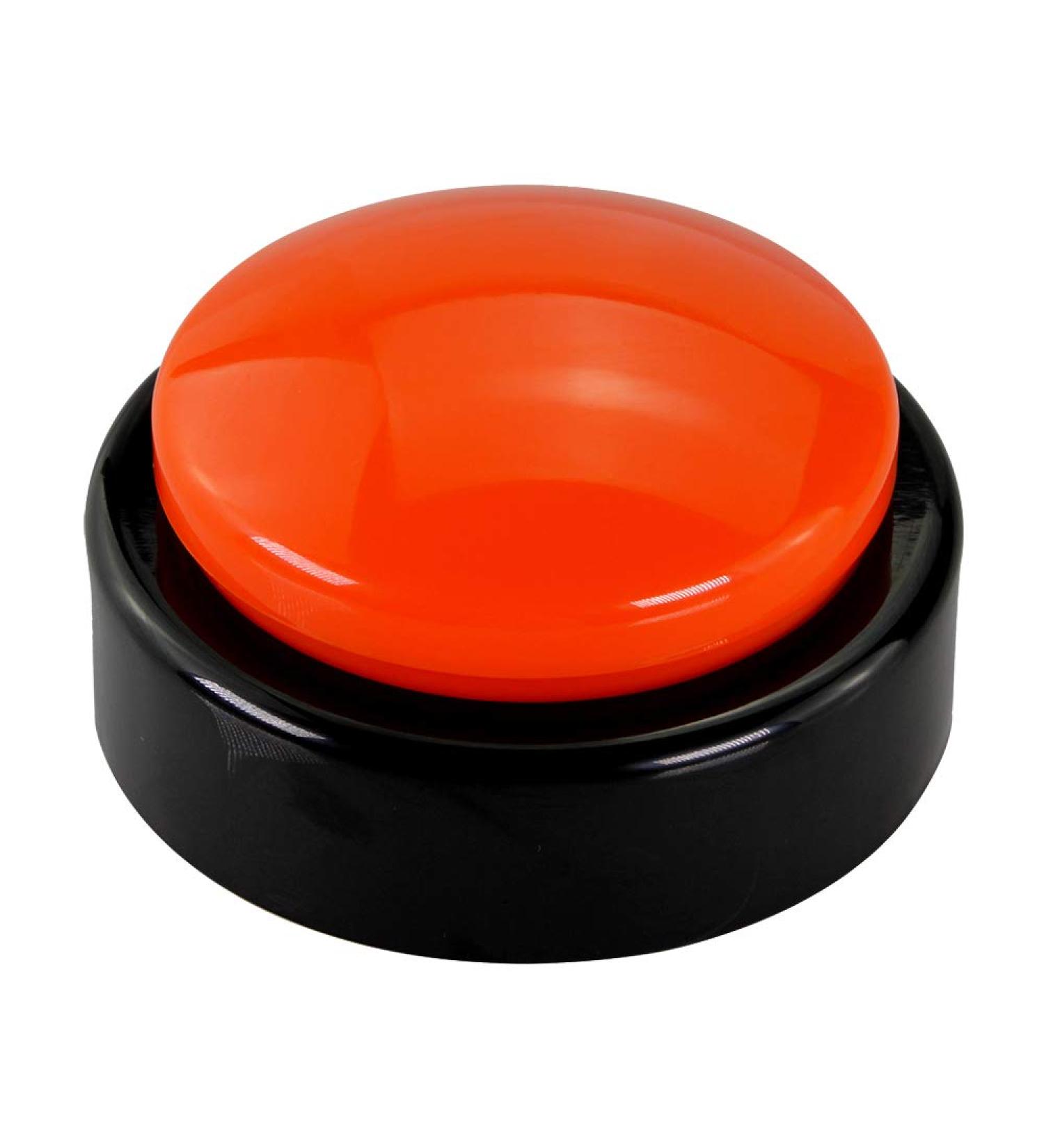 Big Button Timer - Speech Cup for Seniors & Visually Impaired | Orange/Black - Perfect for Children & Students | Shop Internationally - Buy Online on GoSupps.com