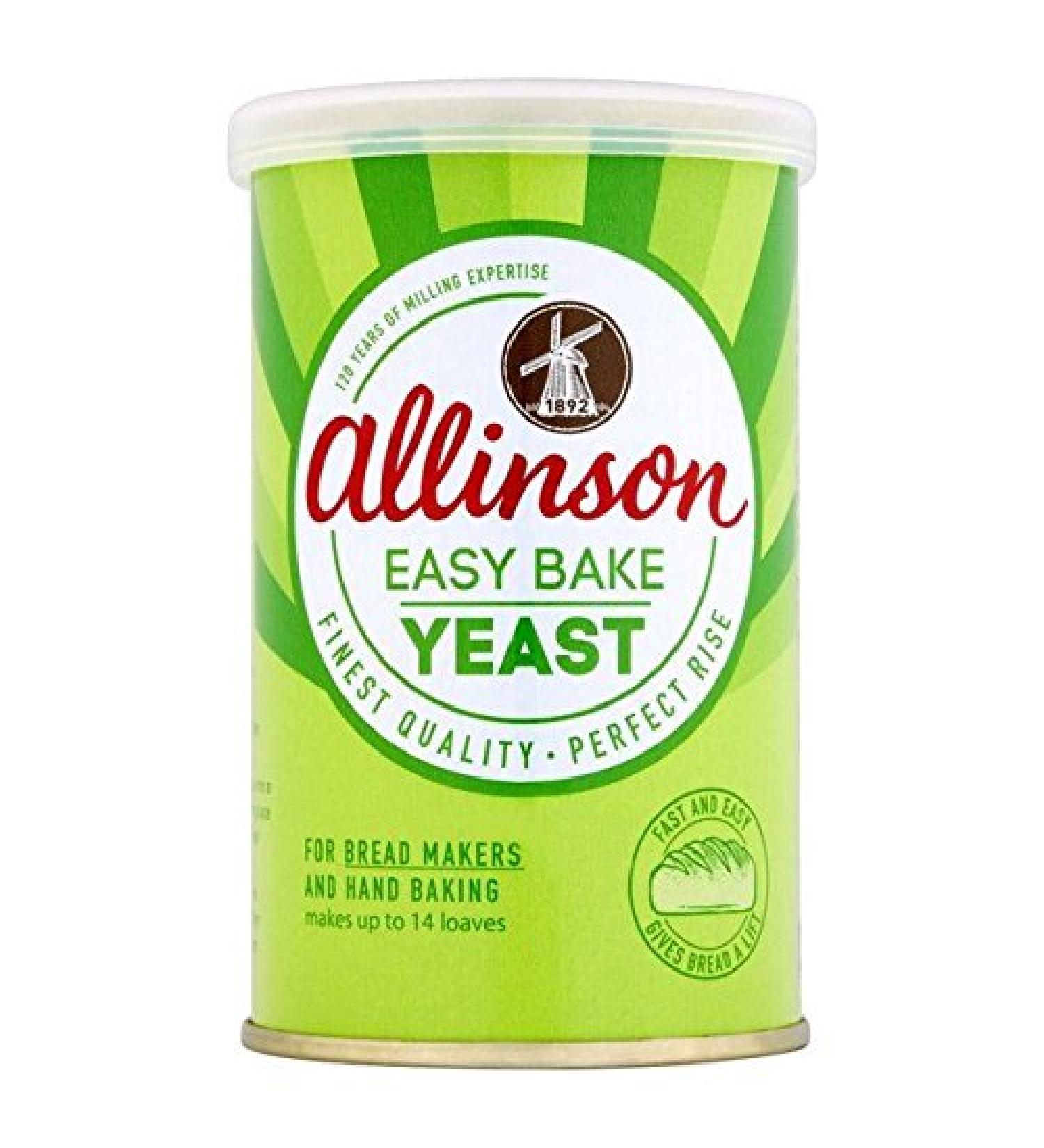 Allinson Easy Bake Yeast Tin 100g