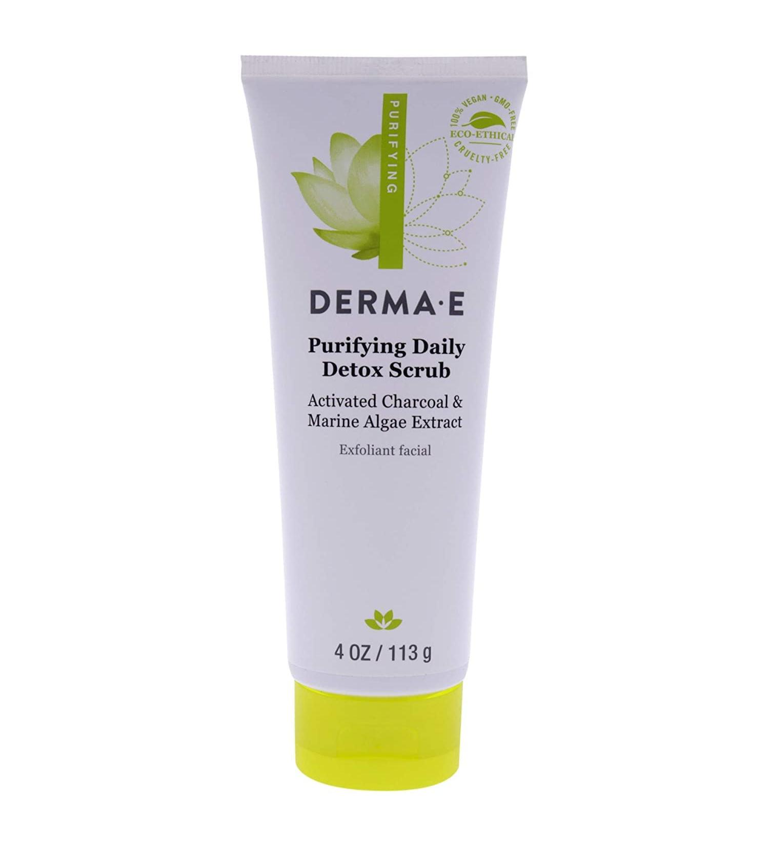 Derma-E Purifying Daily Detox Scrub Unisex Scrub 4 oz 4 Ounce (Pack of 1) - Buy Online on GoSupps.com