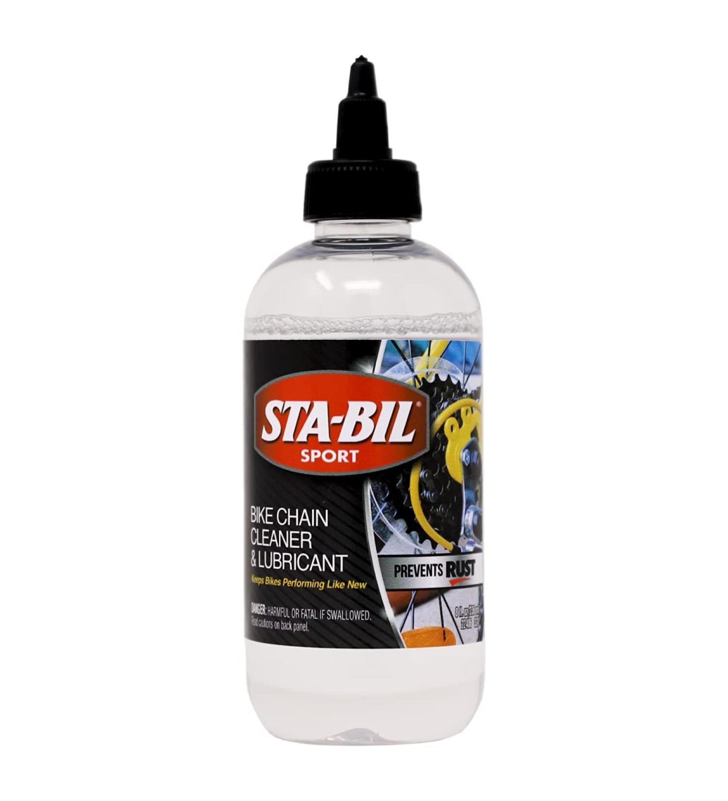 STA-BIL SPORT Bike Chain Cleaner & Lubricant - Rust Prevention & Premium Preservation - 8oz - Buy Online on GoSupps.com