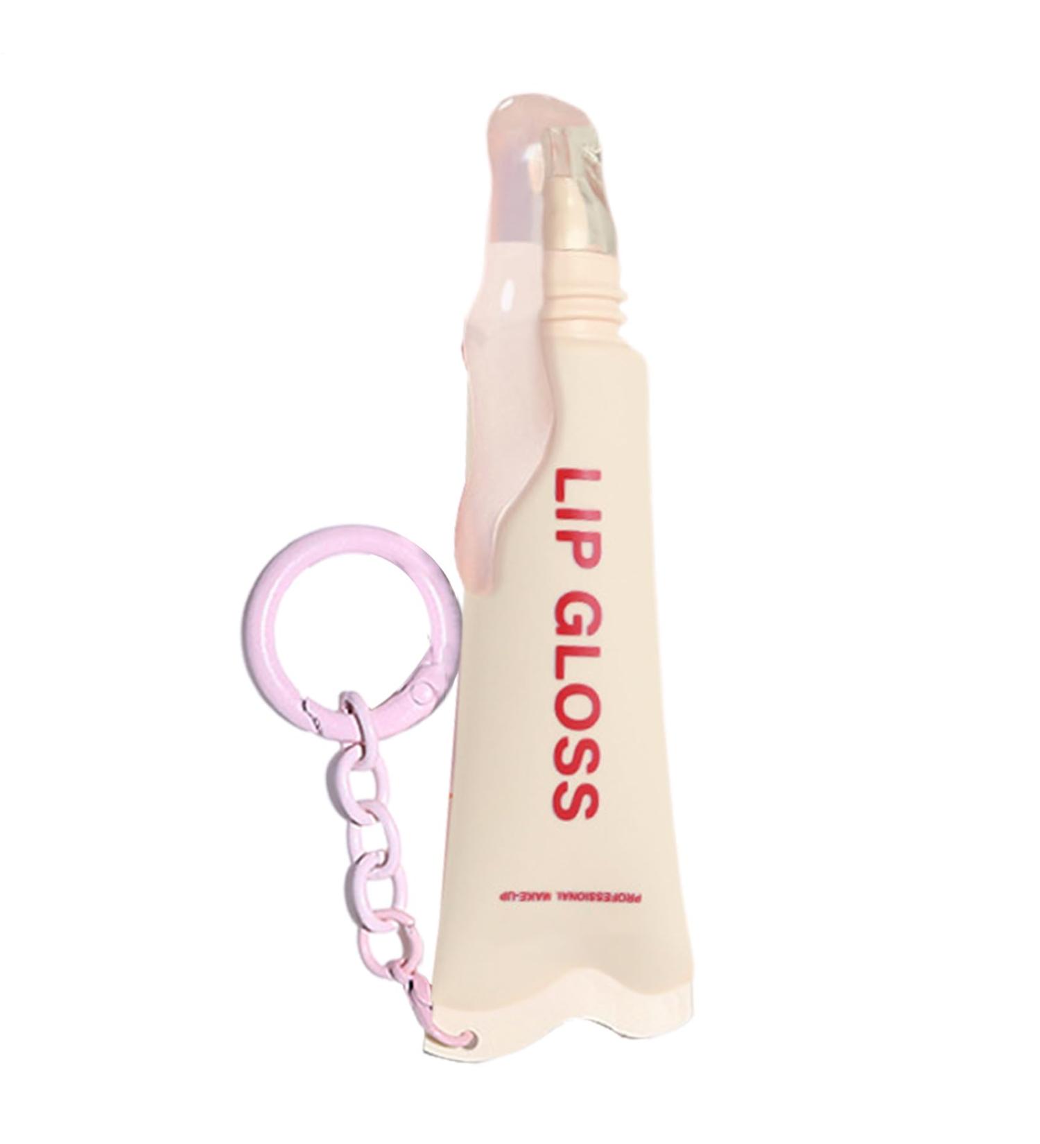  WJnflQN Moisturizing Lip Balm Non-Stick Plumper with Chain Moisturizing and Shiny Lip Butter - For Women and Girls Travel Daily Wear Parties Office Birthdays Holidays Weddings - Buy Online on GoSupps.com