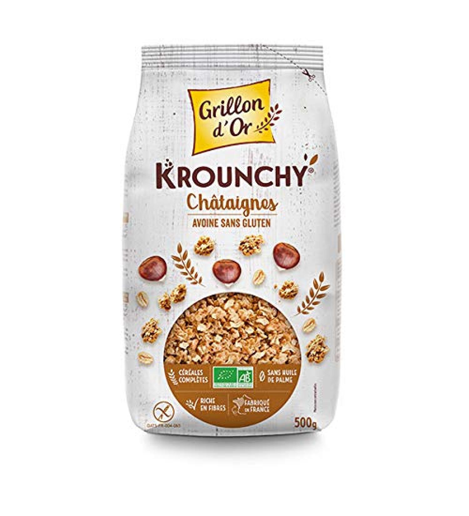 Golden Cricket - Krounchy Gluten Free Chestnuts 500g - unit - Buy Online on GoSupps.com