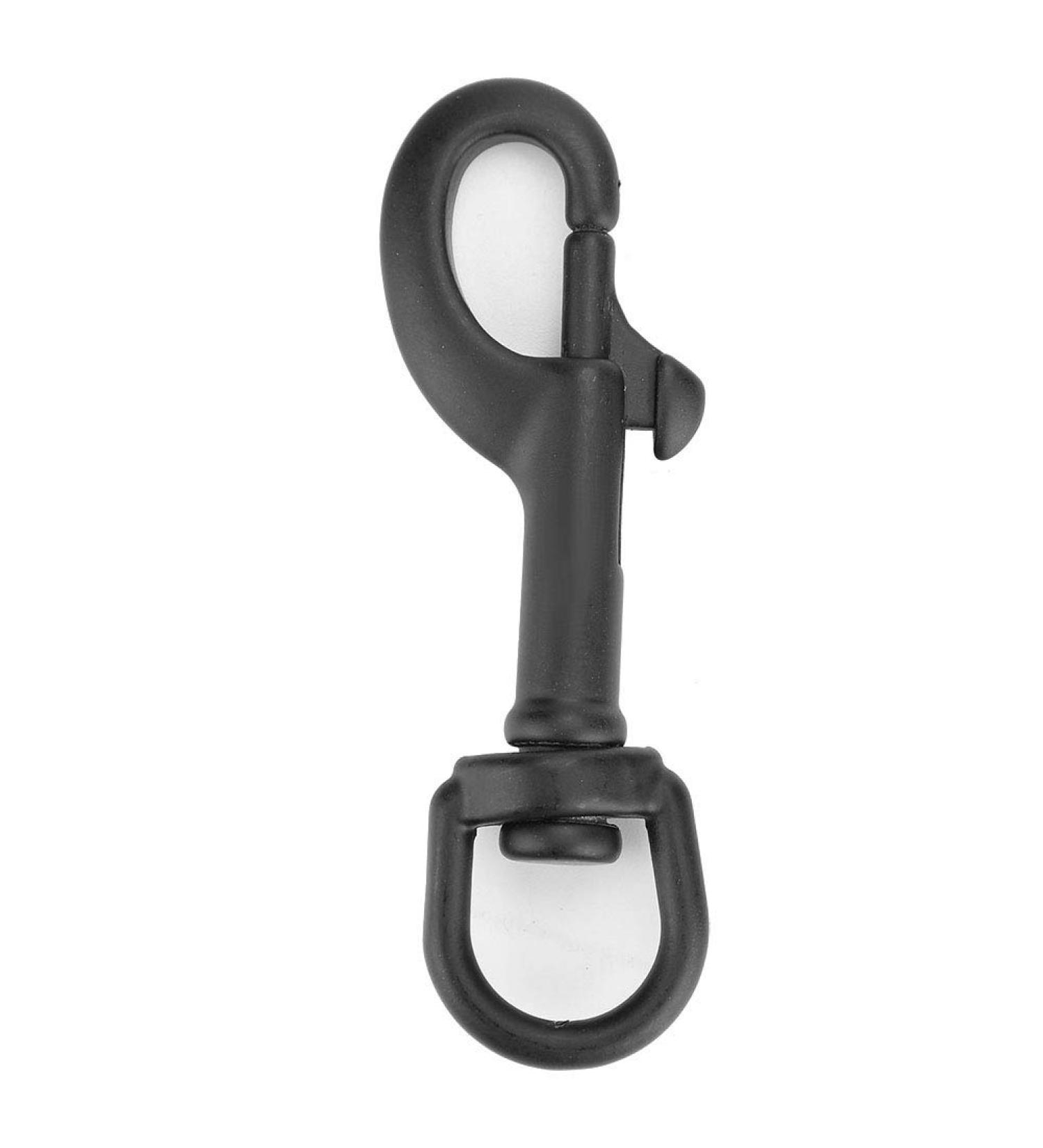 Premium Stainless Steel Bolt Snap Diving Hook - Vertebral Carabiner & Scuba Accessories Kit - 75mm Black - Buy Online on GoSupps.com