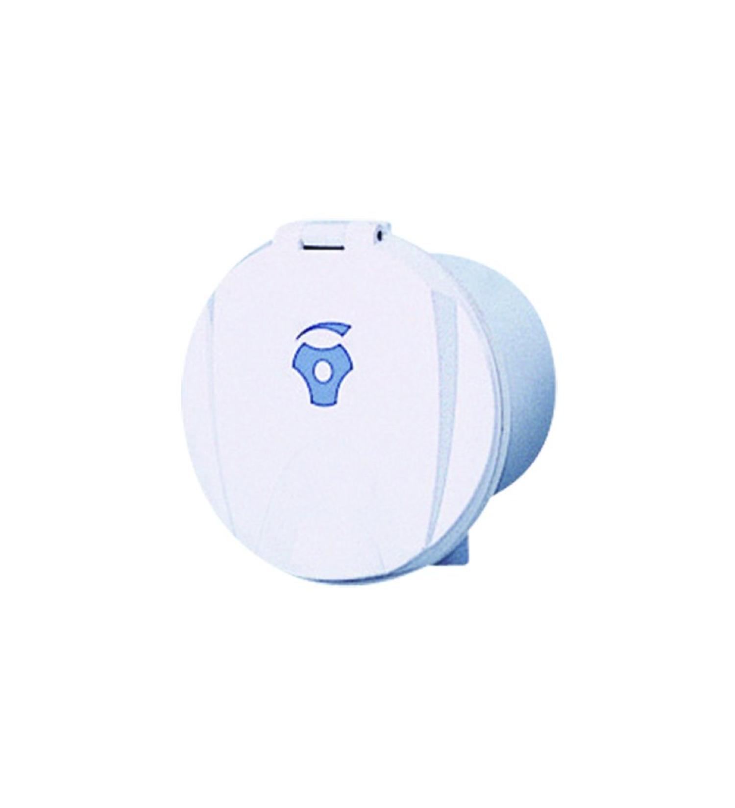 Nuova Rade Case for Water Tap, Round, with Lid, White