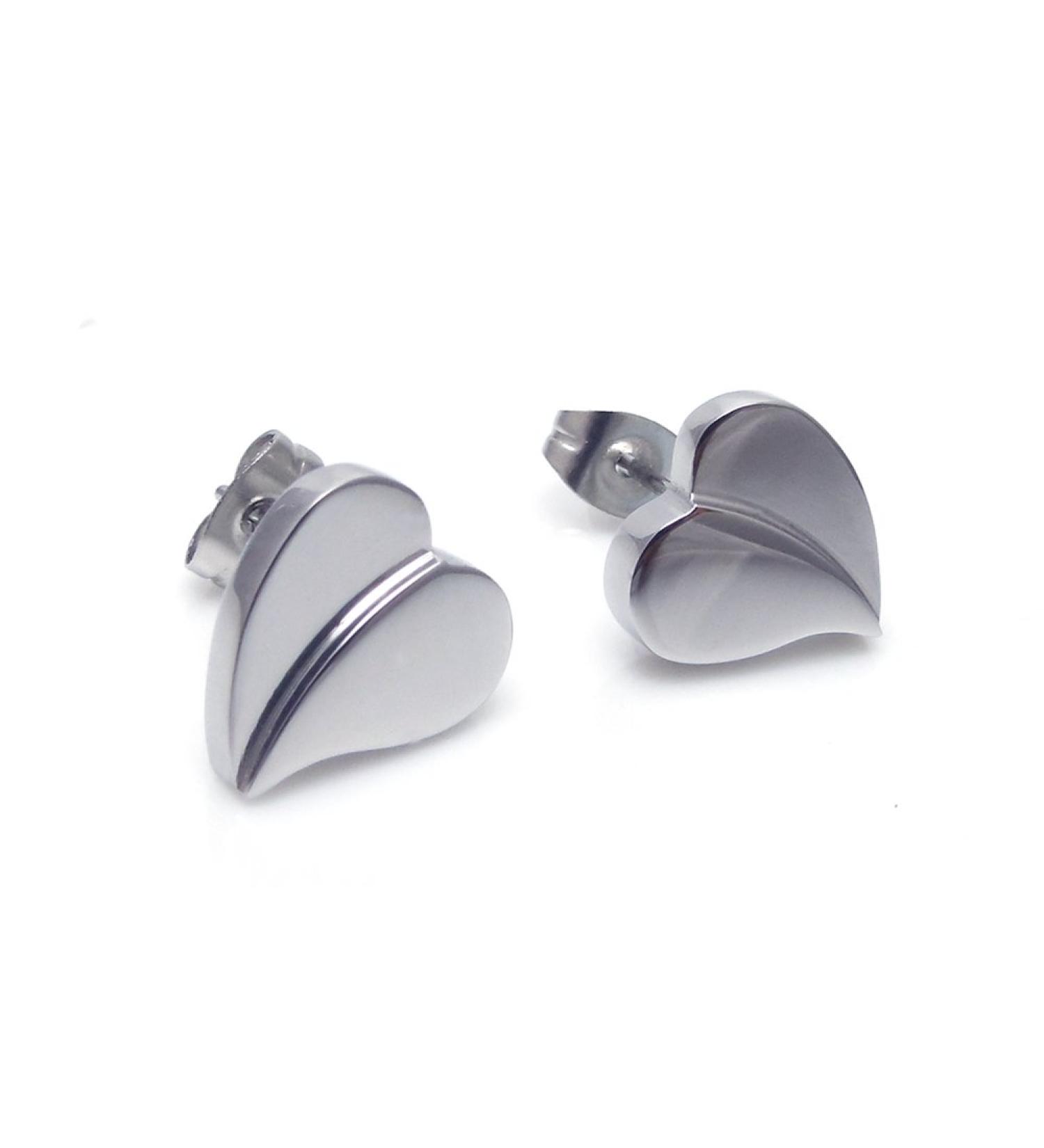 Buy ENERGETIX 4 You 2123p Heart Magnet Ear Plugs - Stylish Stainless Steel Nickel-Free Allergy-Free Includes Jewelry Pouch - International Shipping Available - Buy Online on GoSupps.com
