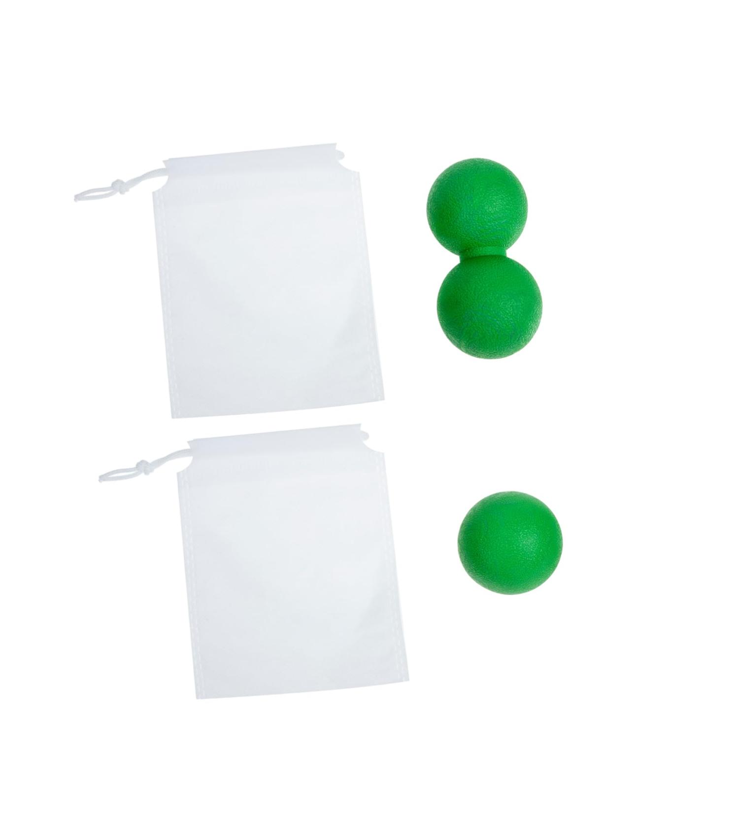 Beavorty Fascia Ball Massage Set - Hand Foot & Neck Muscle Relief - Double Sleeping Bag & Yoga Ball - TPE Fitness Tools for Optimal Recovery - Buy Online on GoSupps.com