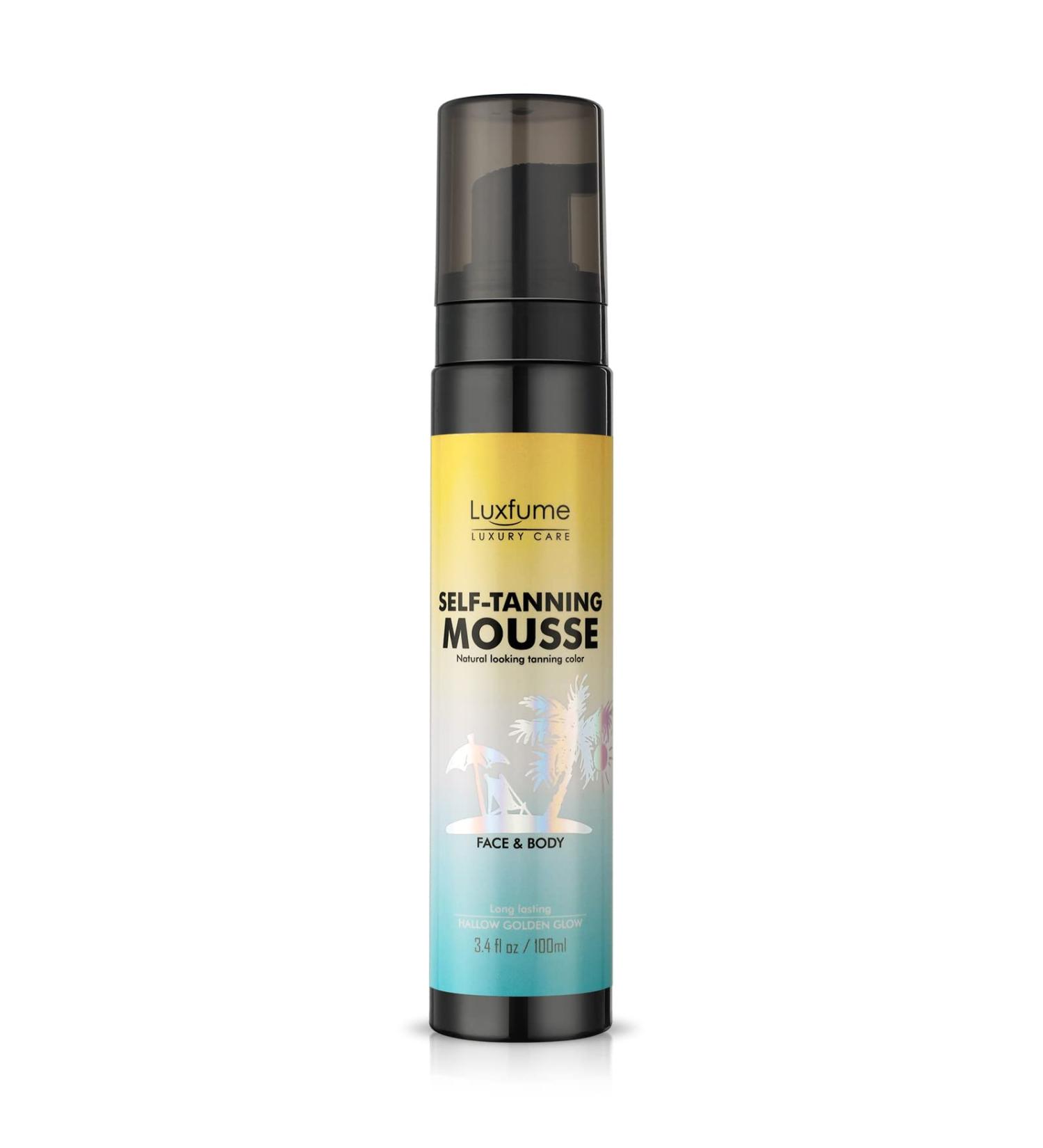 Luxfume Quick Tan Spray | Waterproof Self Tanner - Vegan, Cruelty Free, Streak-Free Tan - Buy Online on GoSupps.com