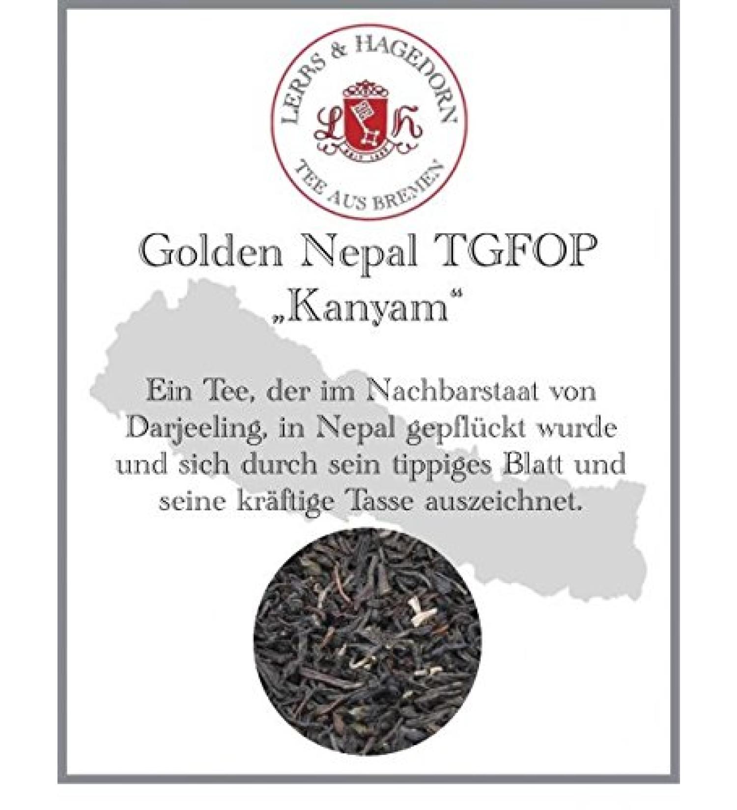 Lerbs & Hagedorn Golden Nepal TGFOP Candy 1 kg