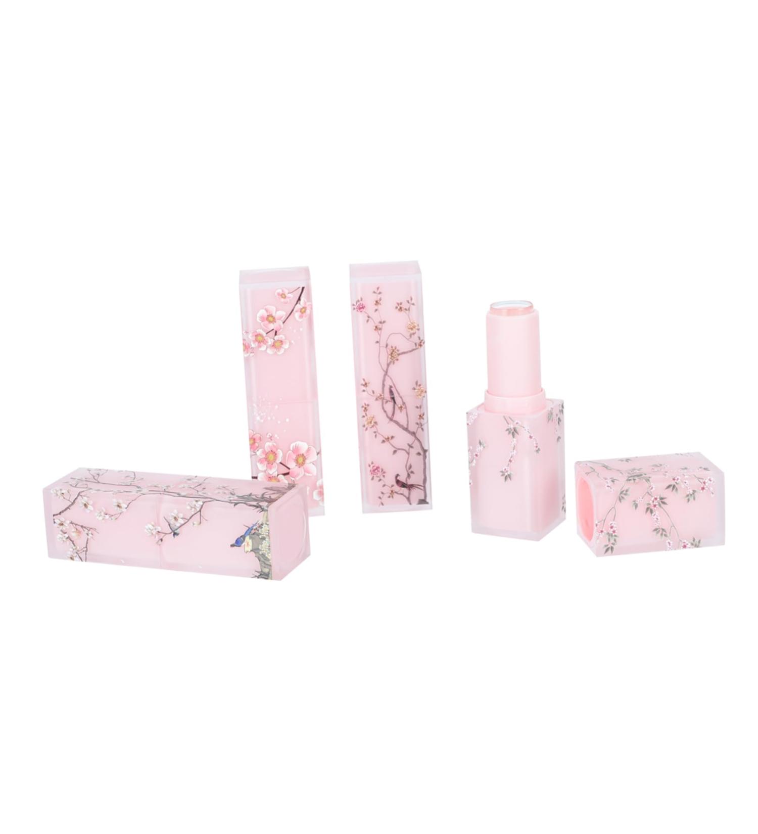  Ipetboom Ipetboom 4 Pcs Chinese Style Lipstick Tubes Elegant Empty Lipstick Storage Containers - Buy Online on GoSupps.com