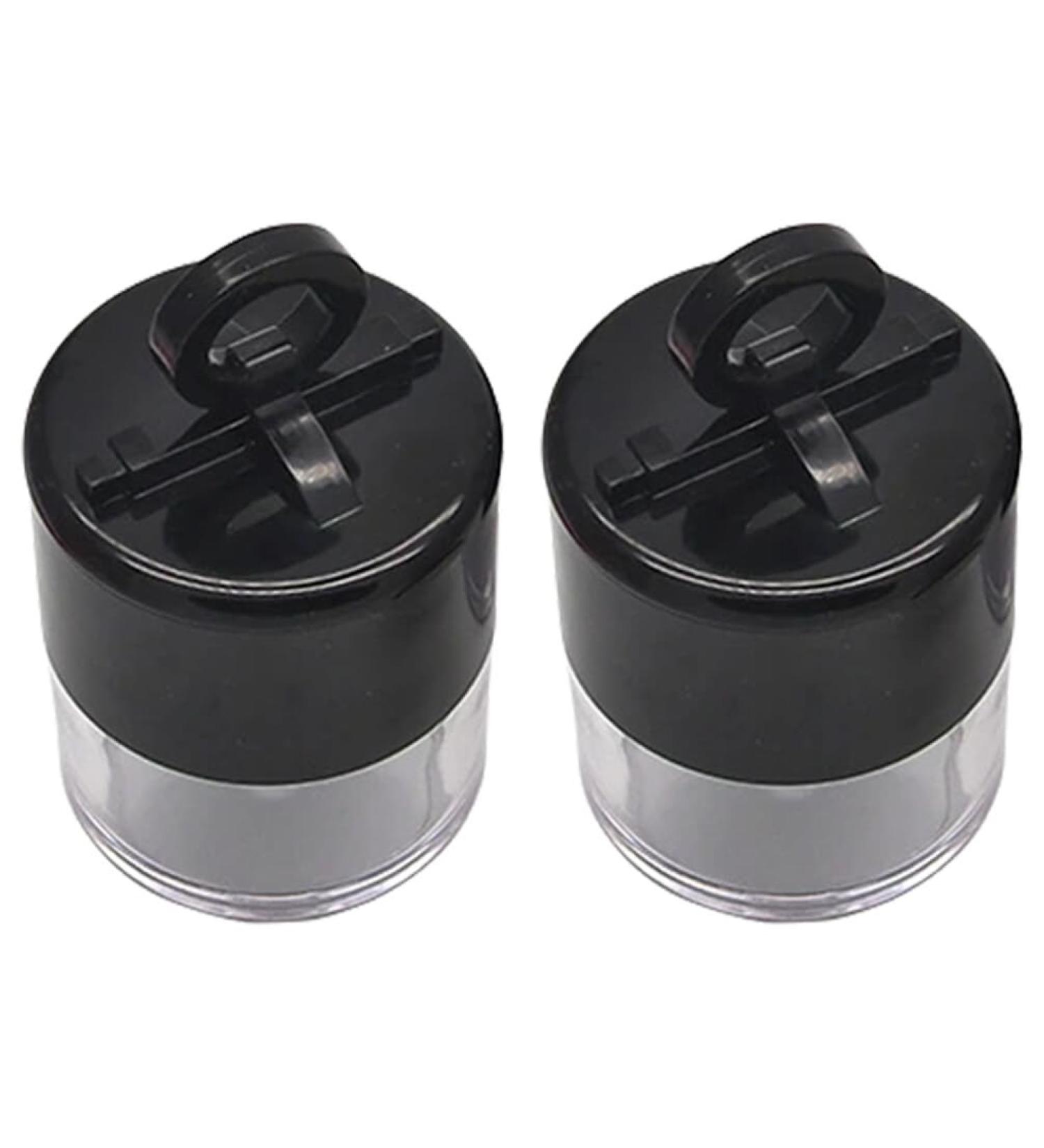 CALLARON 2pcs Box Powder Box Makeup Powder Puff Makeup Powder Holder Cosmetics Powder Cases Foundation Box - Buy Online on GoSupps.com
