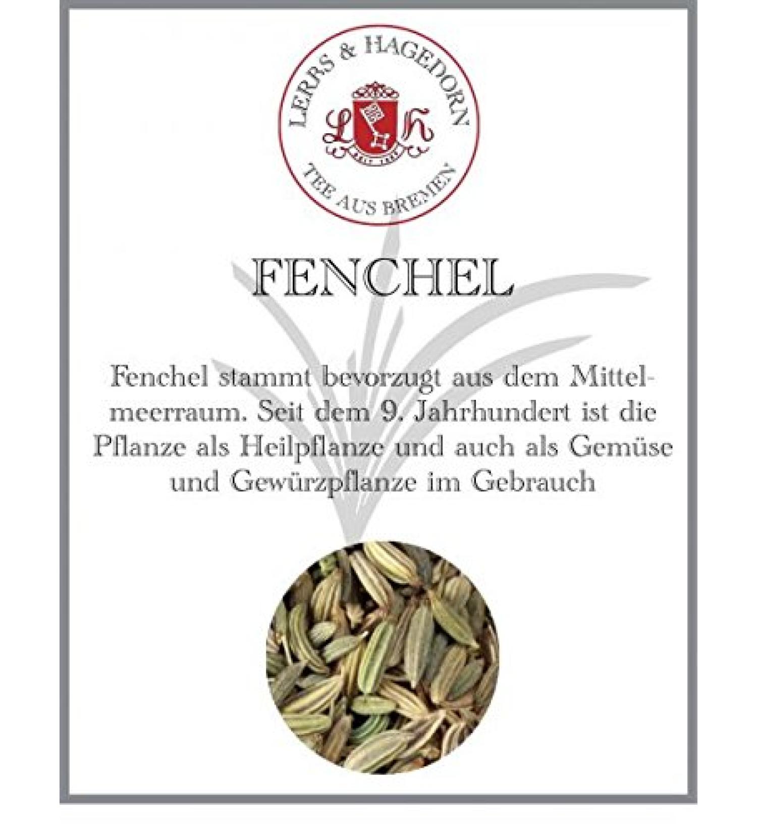 Lerbs & Hagedorn Lerbs & Hagedorn Mono Herb Fennel | Similar to anise approx. 2 kg (162 litres) Fennel