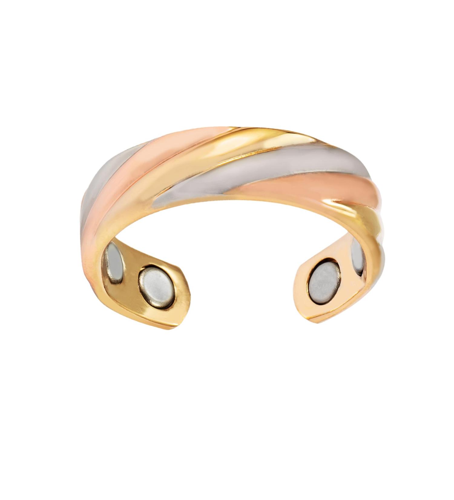 Magnetic Therapy Ring for Arthritis Pain Relief | 3500 Gauss Magnet for Men & Women Alleviate Migraines & Discomfort - Buy Online on GoSupps.com