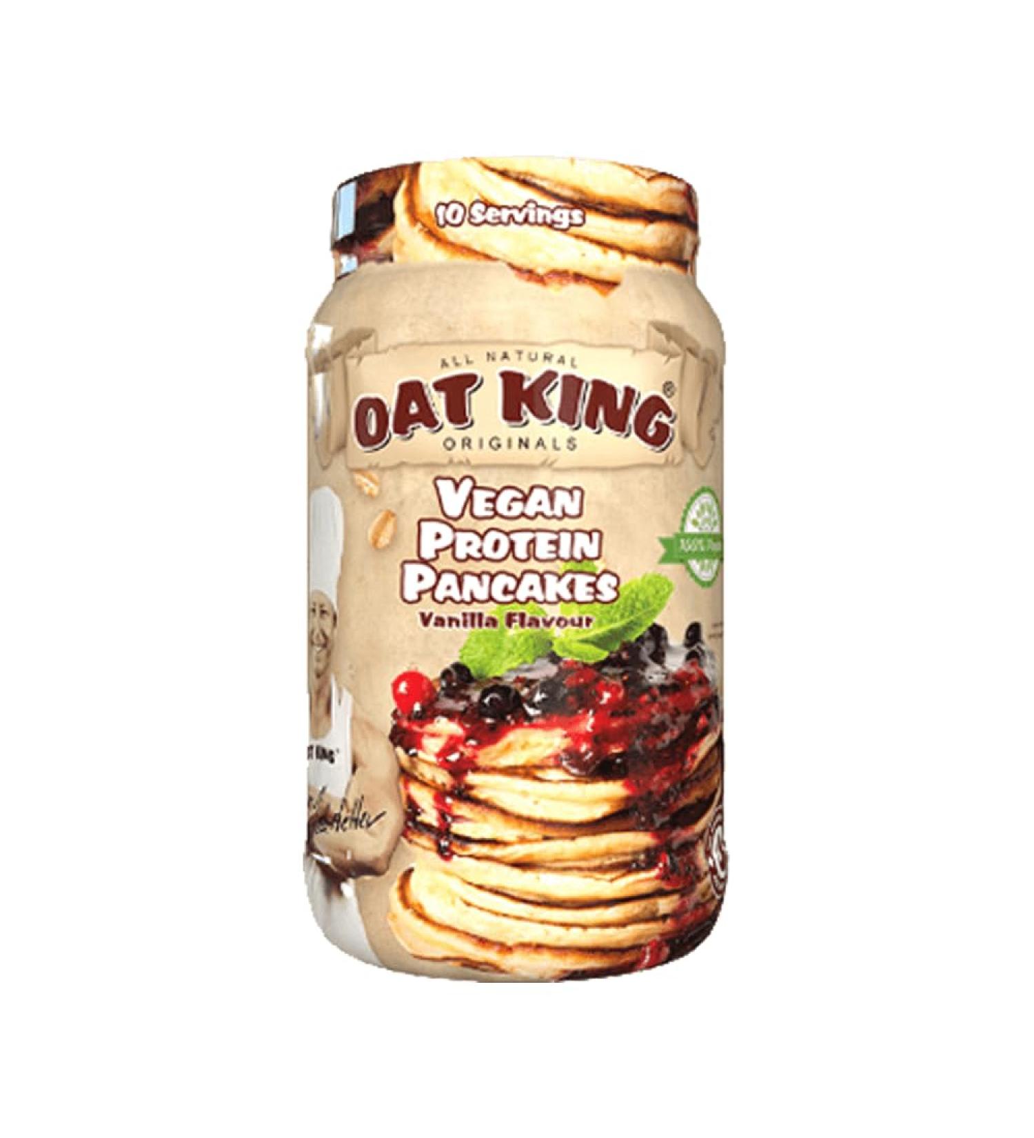 Delicious Vegan Protein Pancakes - Healthy High-Protein Breakfast | Worldwide Shipping - Buy Online on GoSupps.com