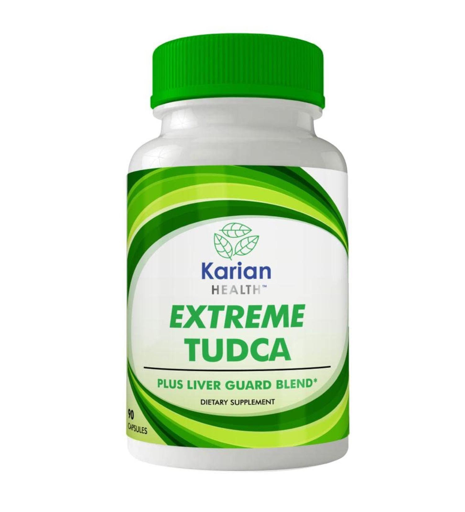 Karian Health Extreme Tudca Liver Guard with Milk Thistle | 21 Herbs for Liver, Memory & Immunity - Buy Online on GoSupps.com