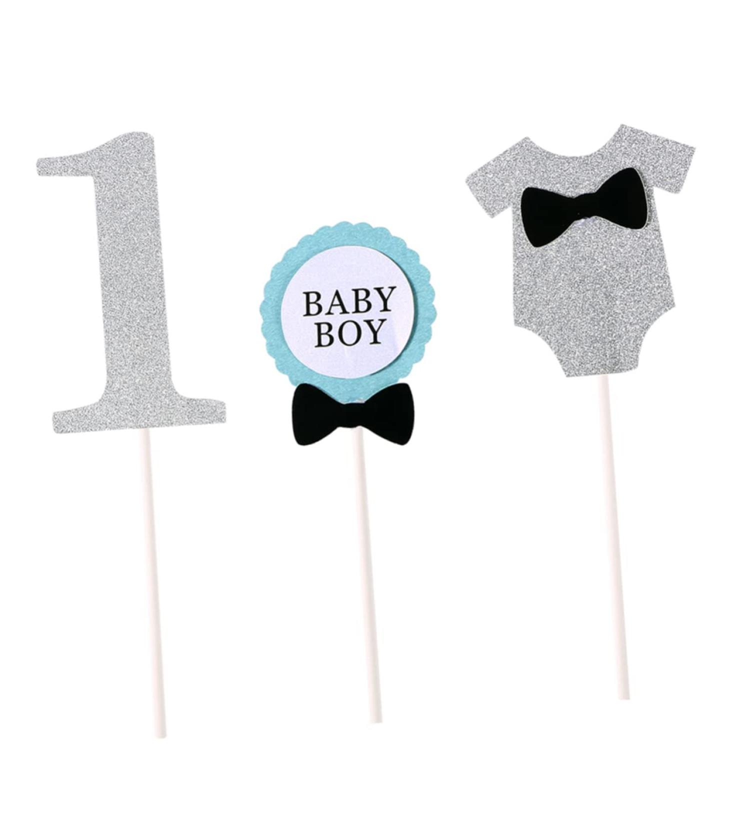 ibasenice Wooden Paper Cup Baby Girl Insert Card Silver 14.40X4.50X0.50CM - Buy Online on GoSupps.com