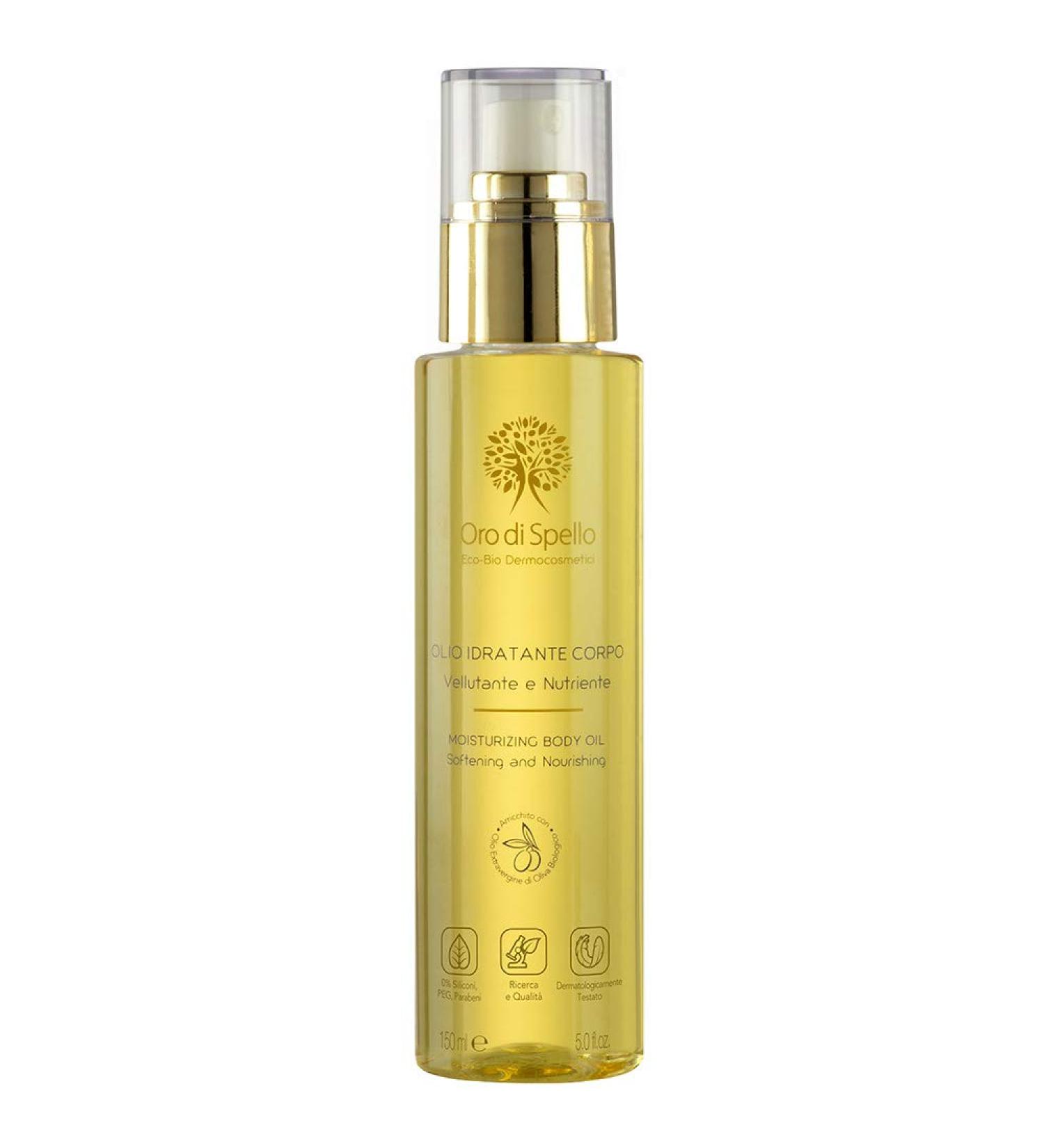 Oro di Spello organic moisturising body oil velvety and nourishing 1 pack (1 x 150 ml)